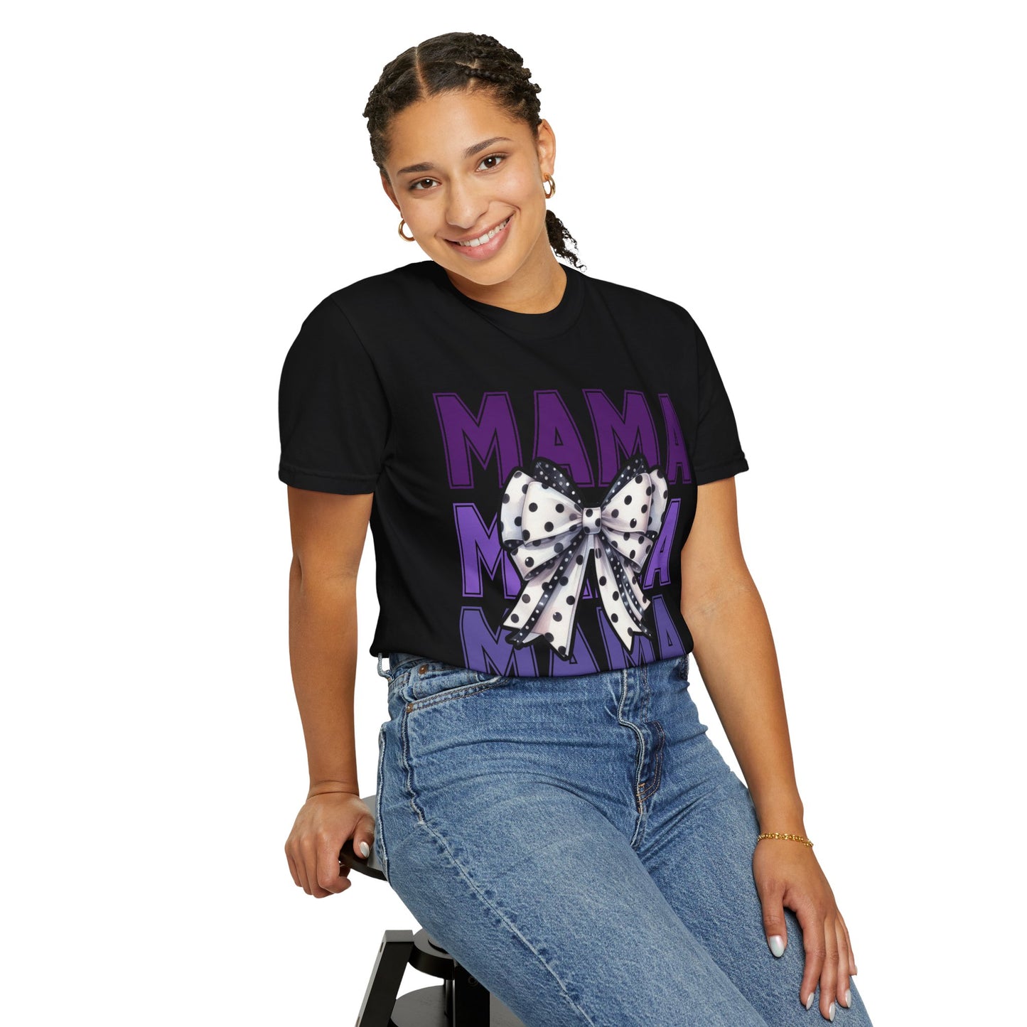 Mama Bow Comfort Colors Unisex T-shirt