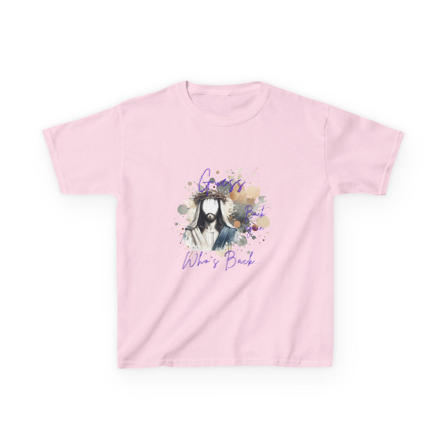 Kids Graphic Tee - "Guess Who's Back" Fun & Playful Design