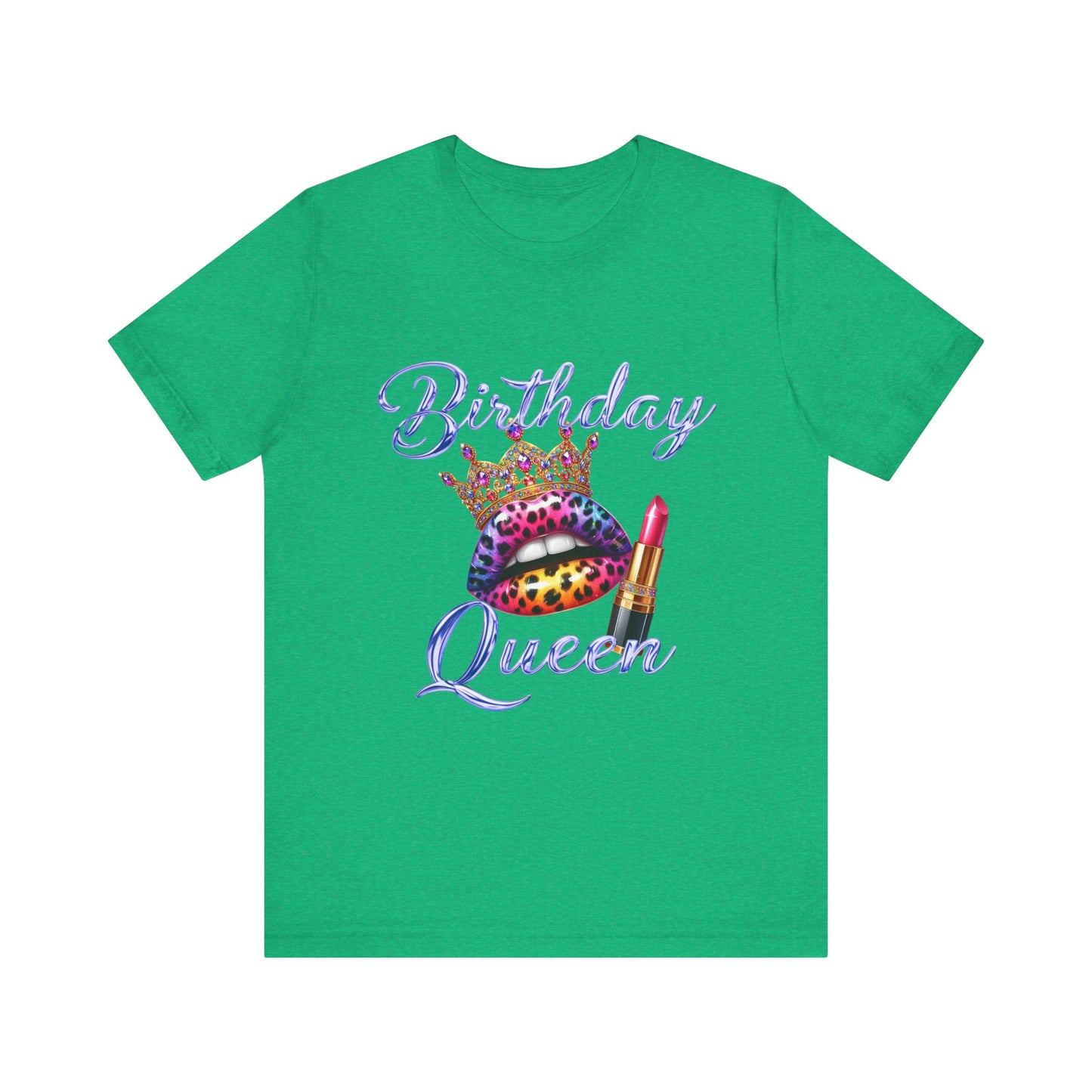 Birthday Queen Tee - Fun Unisex Jersey T-Shirt for Celebrations