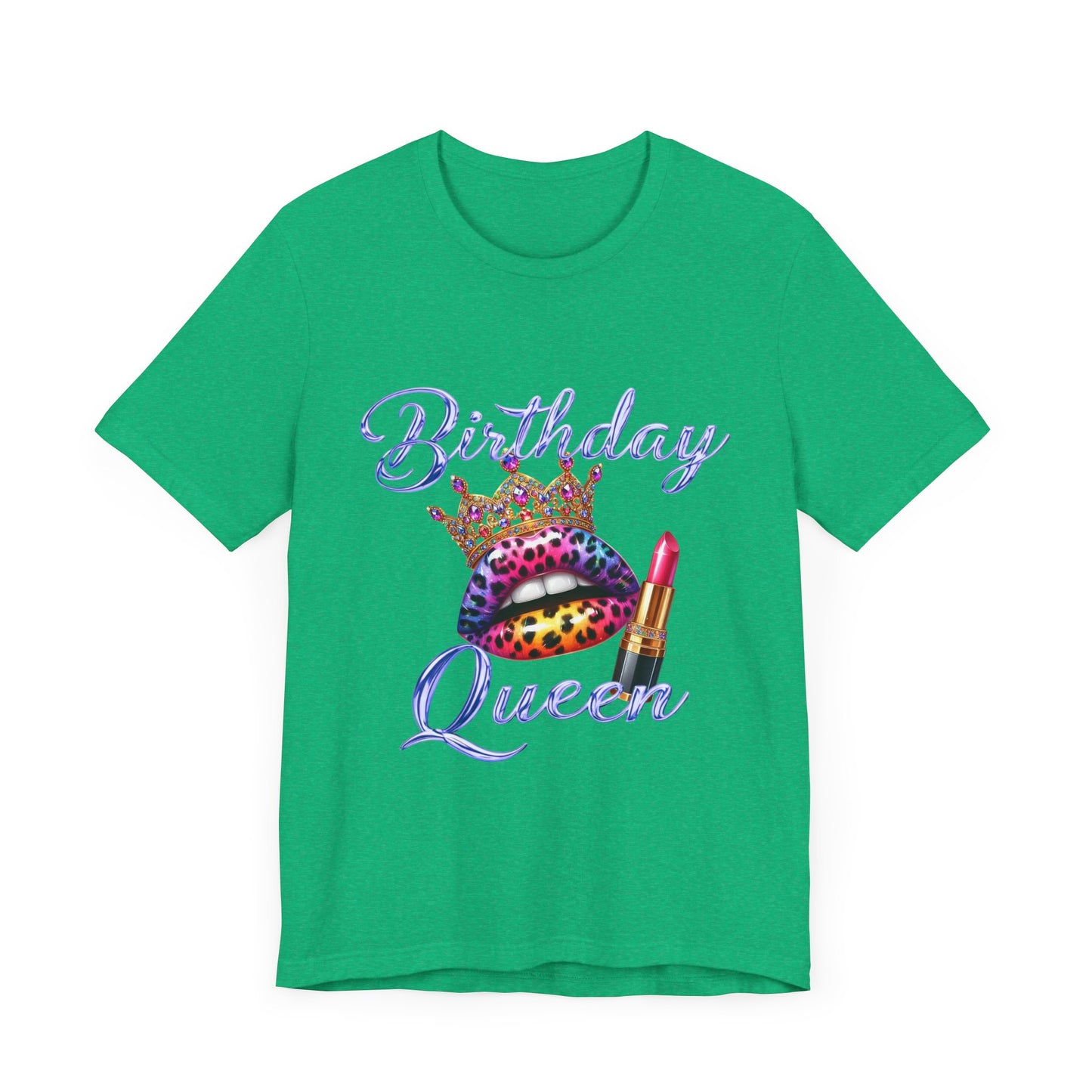 Birthday Queen Tee - Fun Unisex Jersey T-Shirt for Celebrations