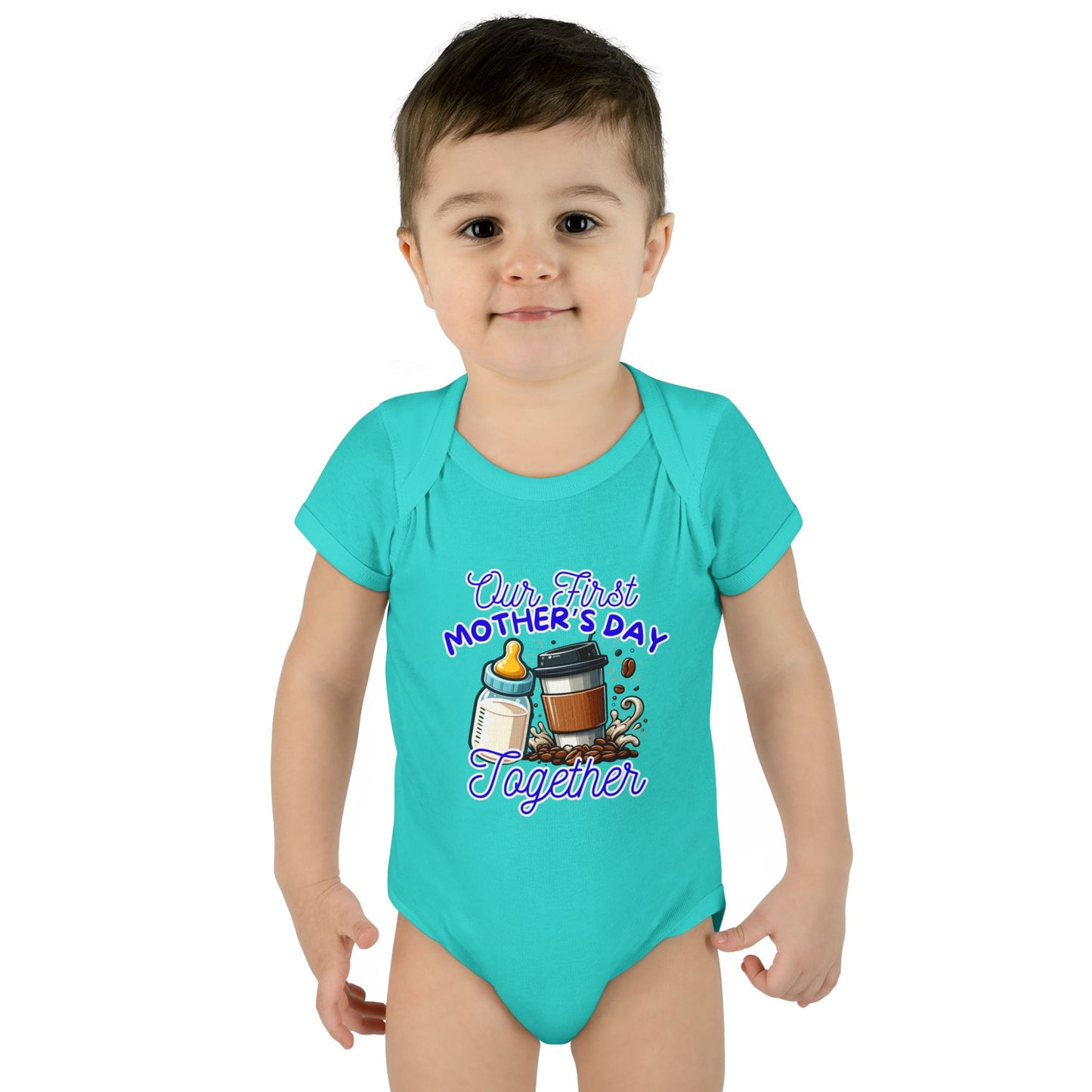 First Mother's Day Baby Bodysuit, Cute Infant Outfit, New Mom Gift, Baby Shower, Milestone Celebration, Funny Baby Clothes