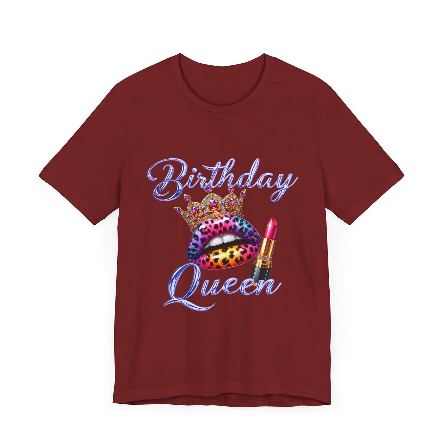 Birthday Queen Tee - Fun Unisex Jersey T-Shirt for Celebrations
