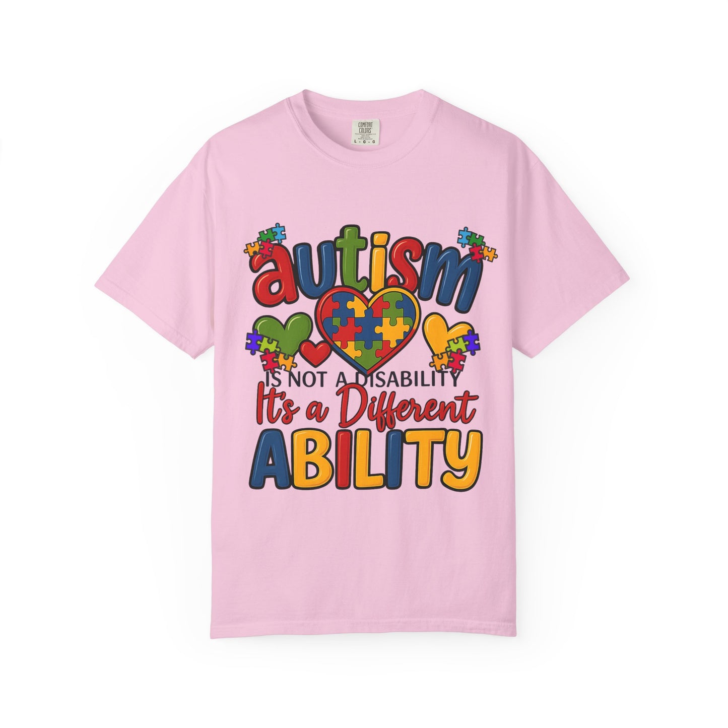 Autism Awareness Comfort Colors T-shirt