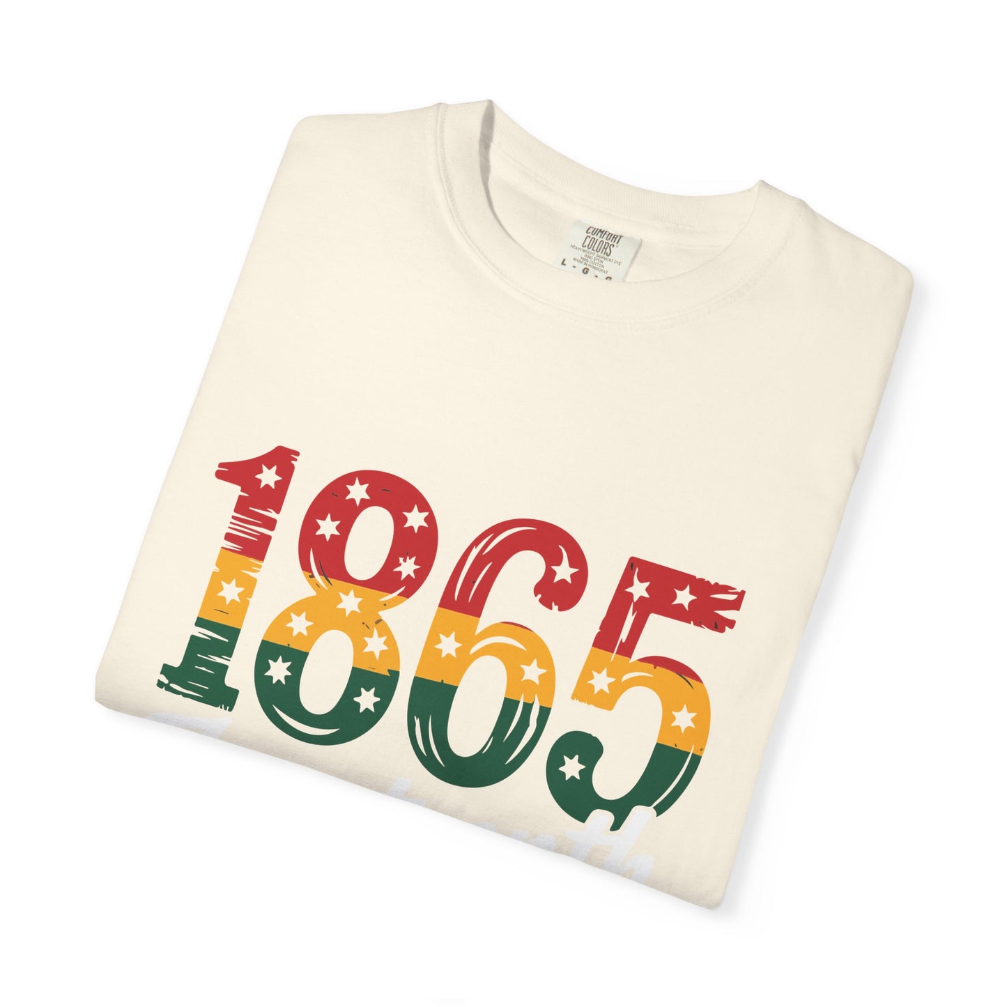 Juneteenth 1865 Shirt – Red Yellow Green Afro Pride Celebration Tee