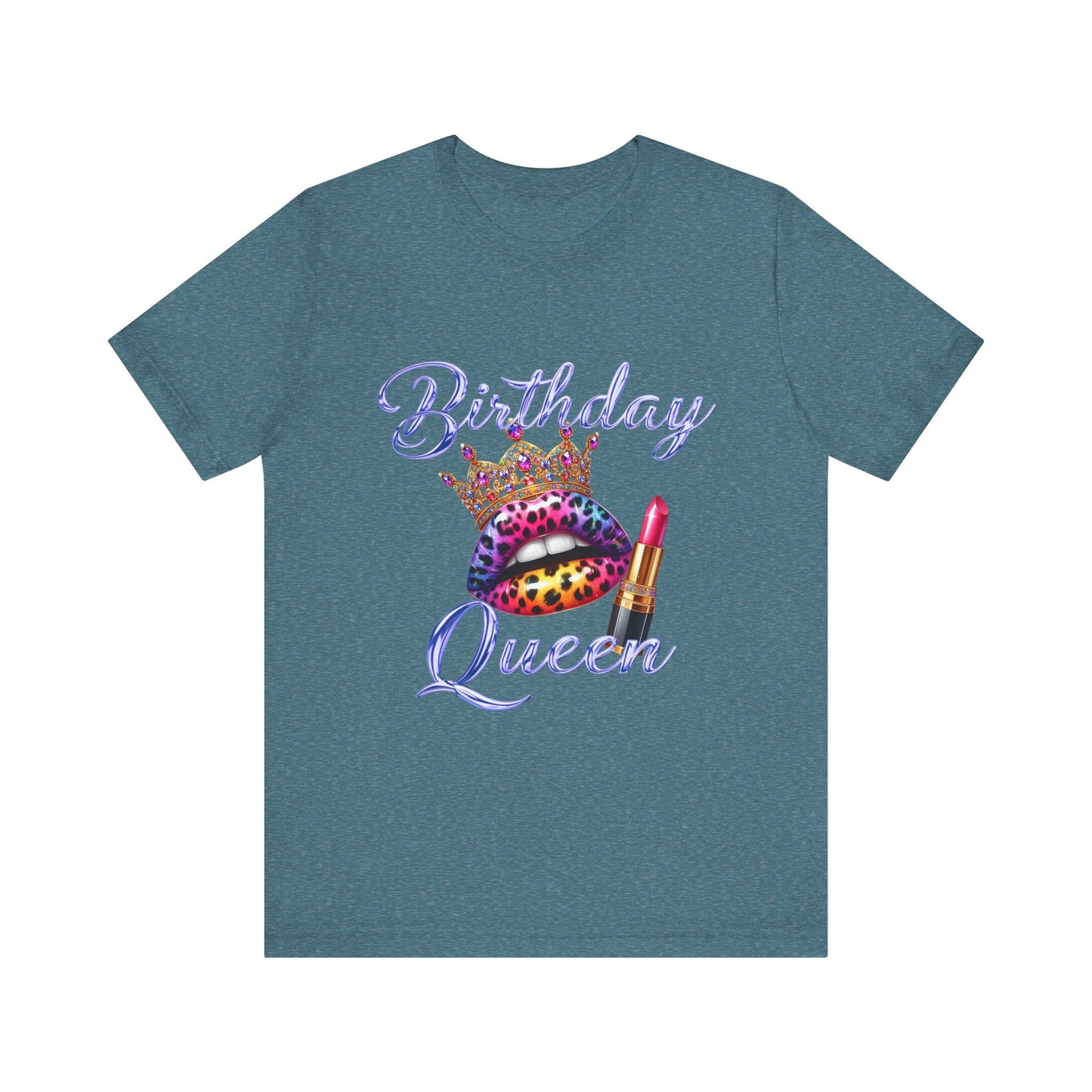 Birthday Queen Tee - Fun Unisex Jersey T-Shirt for Celebrations