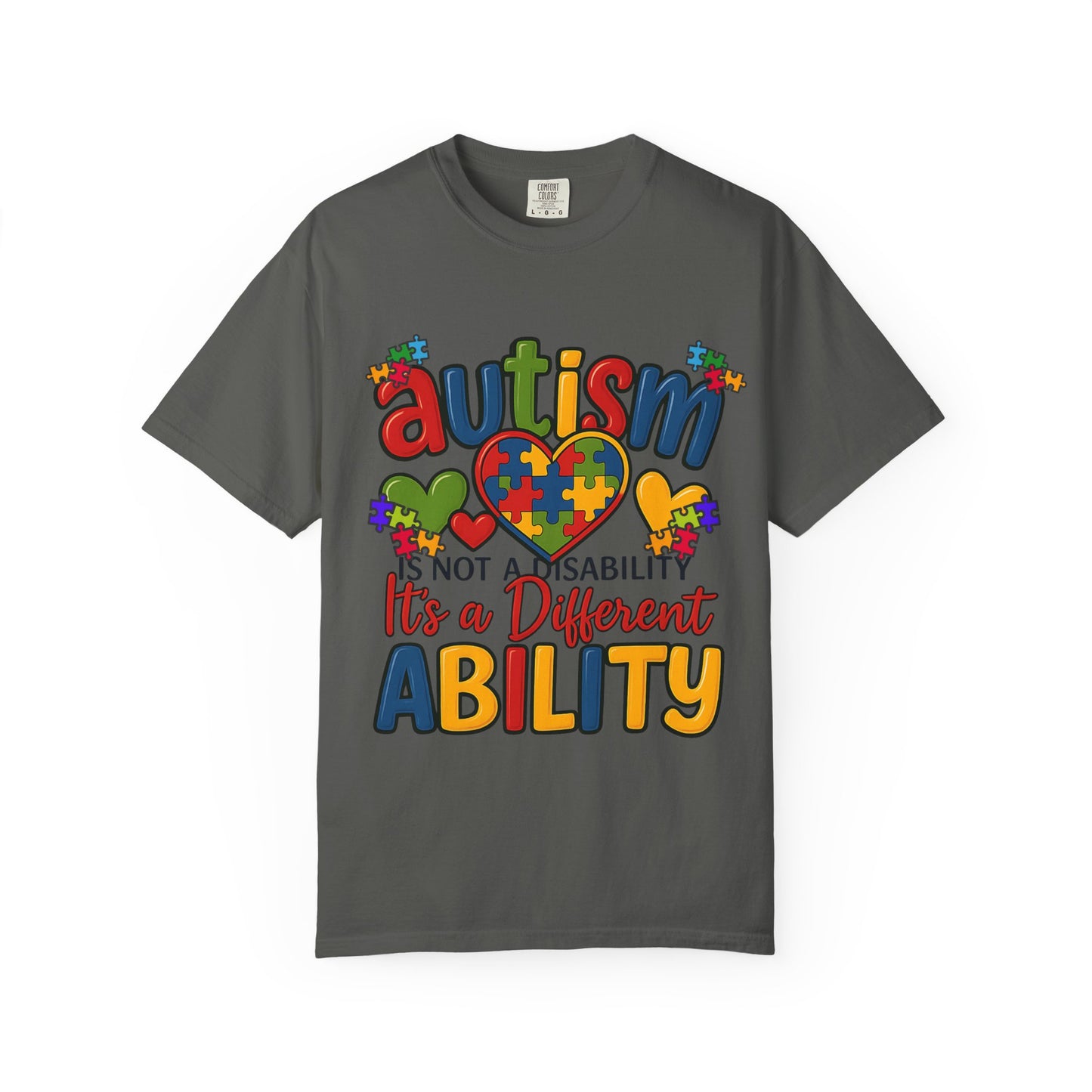 Autism Awareness Comfort Colors T-shirt