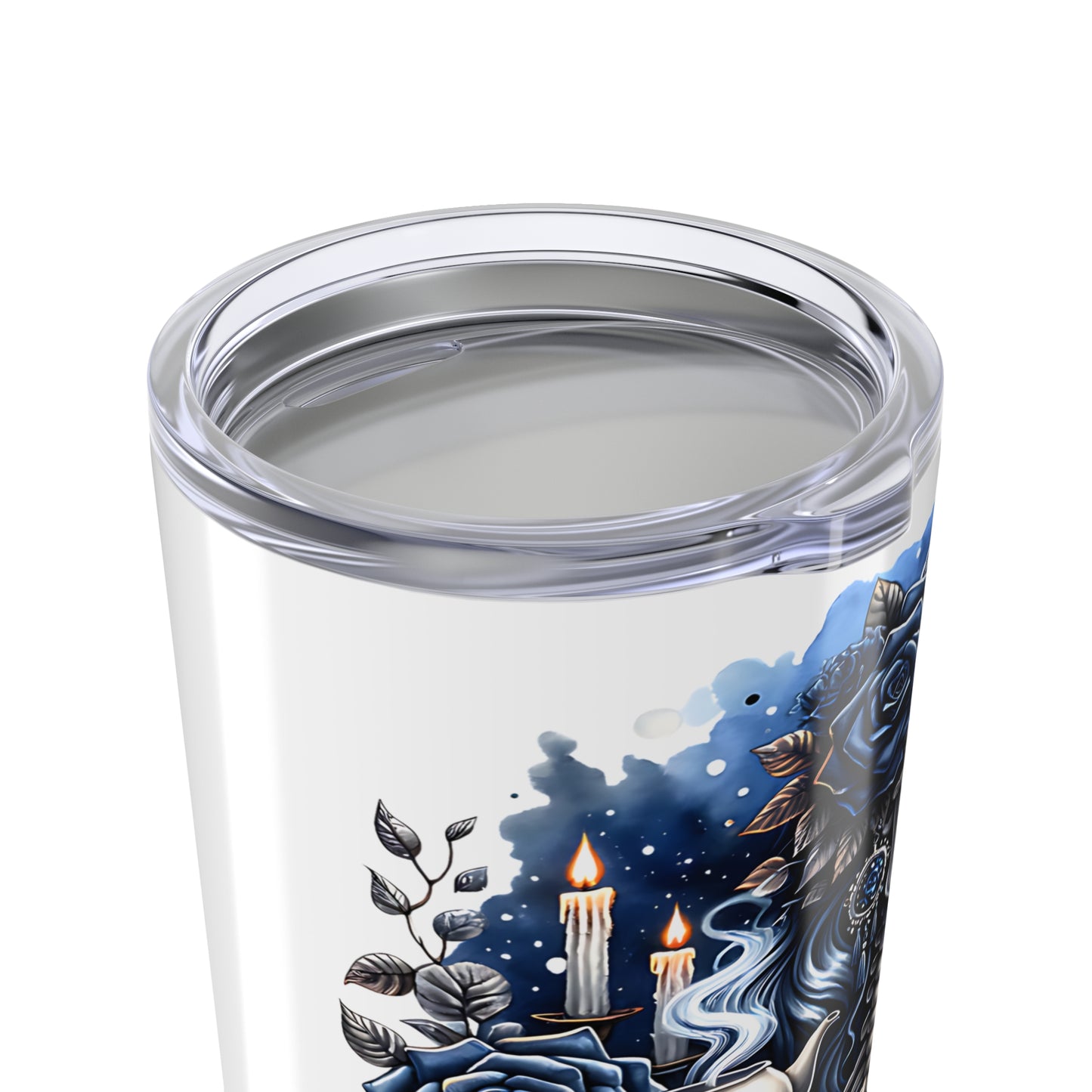 Spooky Book Lover Tumbler 20oz - Perfect for Tea & Coffee Enthusiasts