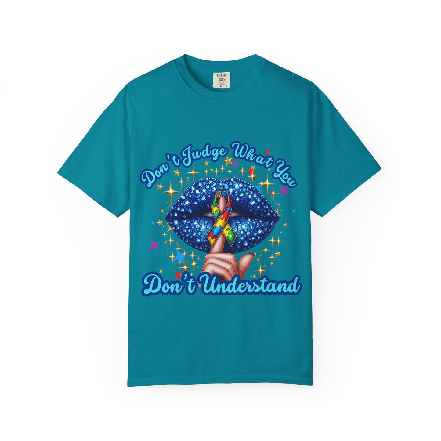 Don't Judge what you don't Understand Autism Awareness Comfort Colors T-shirt