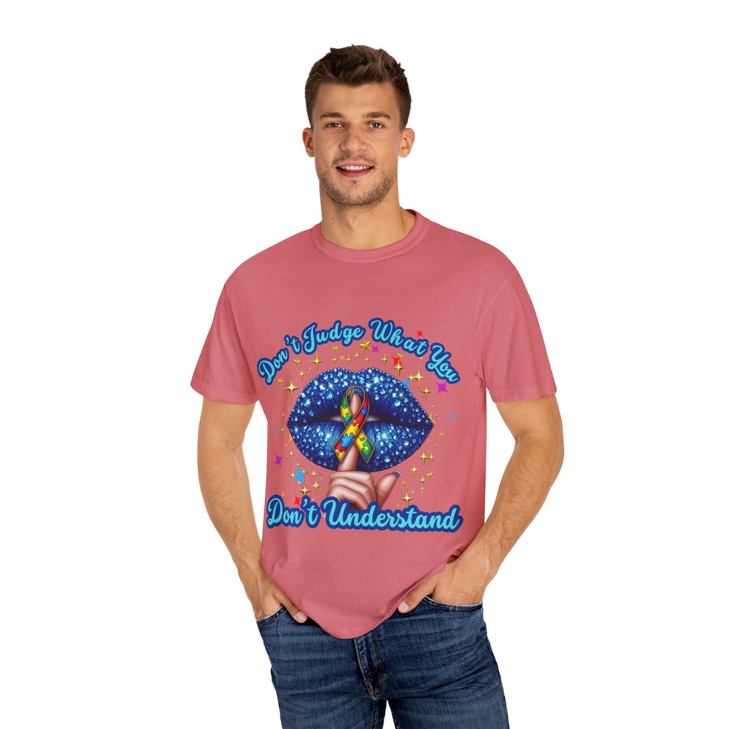 Don't Judge what you don't Understand Autism Awareness Comfort Colors T-shirt