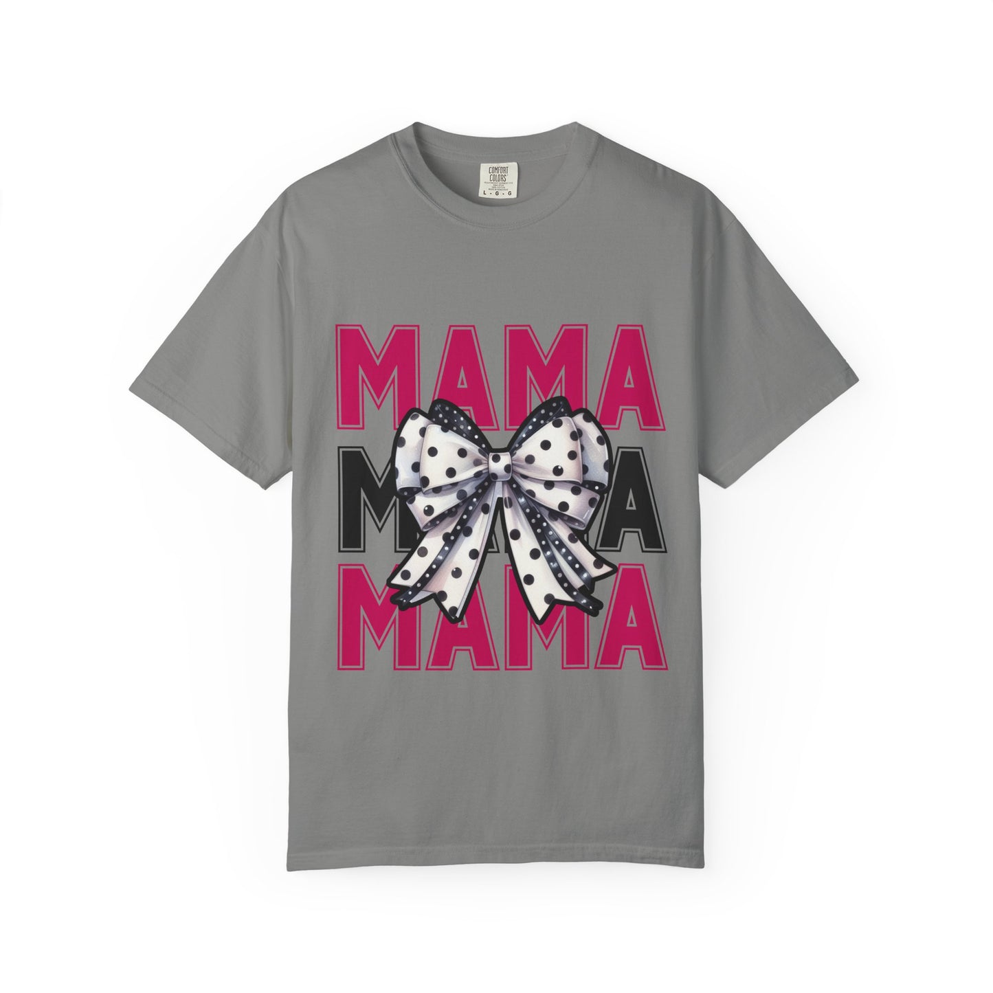 Mama Bow Comfort Colors Unisex T-Shirt - Gift for Moms | Stylish Garment-Dyed Tee