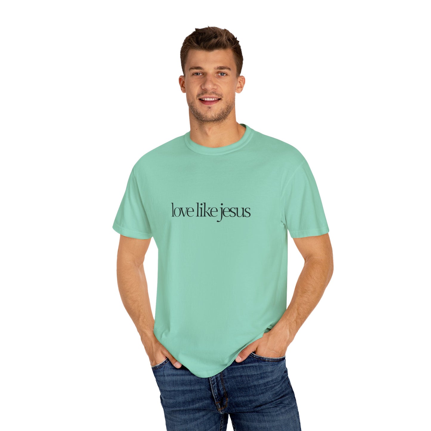 Love like Jesus Comfort colors T-shirt - 'Love Like Jesus' Inspirational Tee
