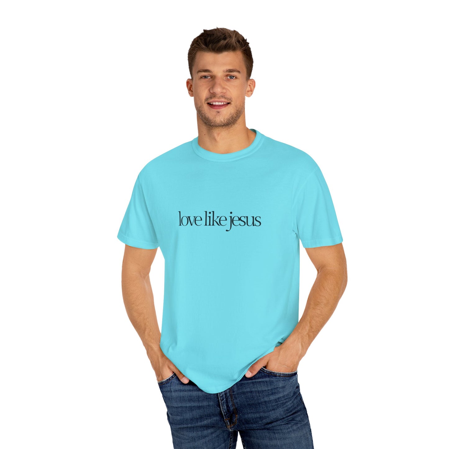 Love like Jesus Comfort colors T-shirt - 'Love Like Jesus' Inspirational Tee