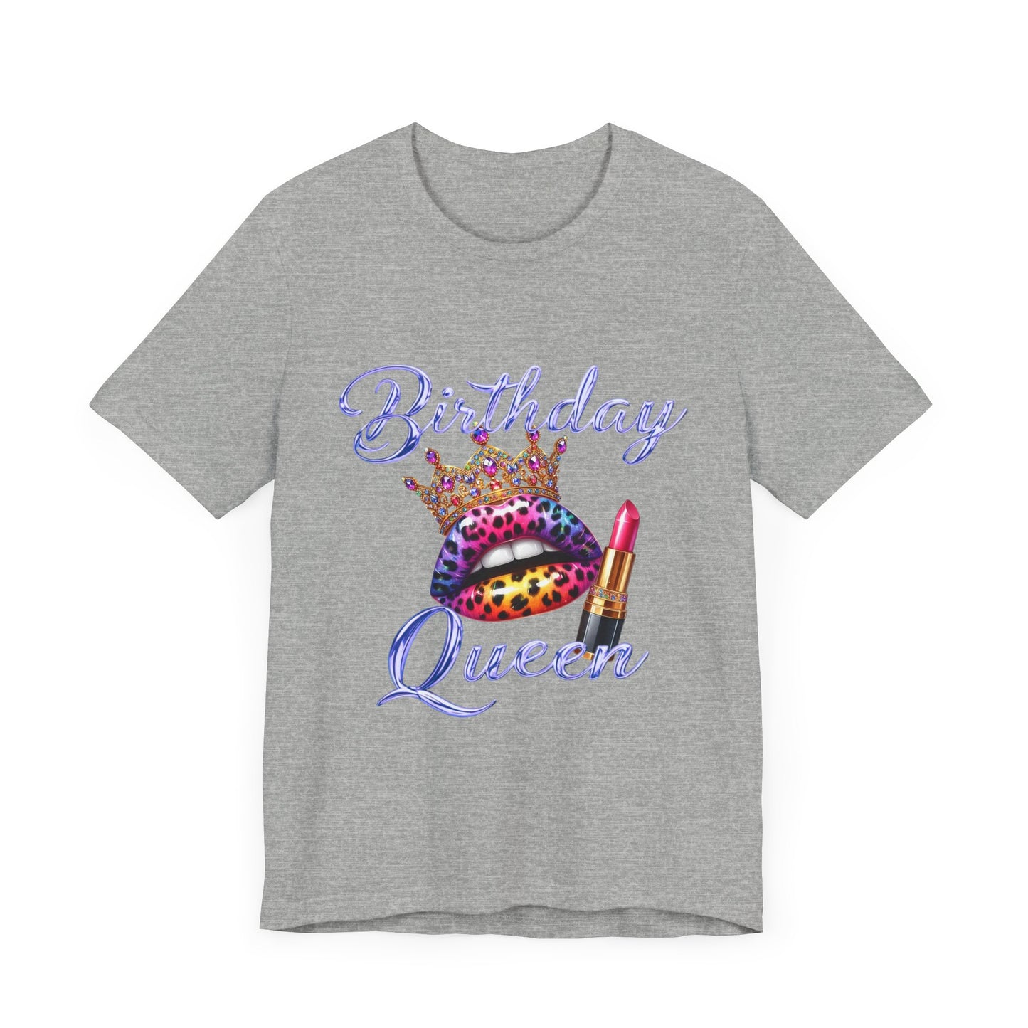 Birthday Queen Tee - Fun Unisex Jersey T-Shirt for Celebrations