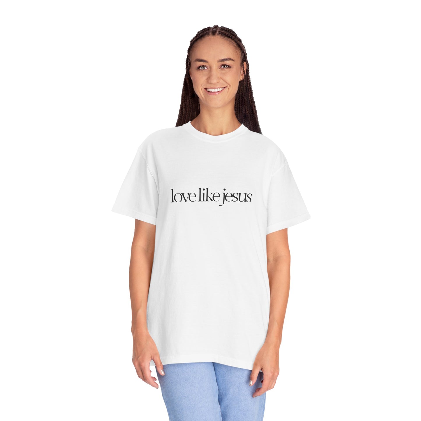 Love like Jesus Comfort colors T-shirt - 'Love Like Jesus' Inspirational Tee