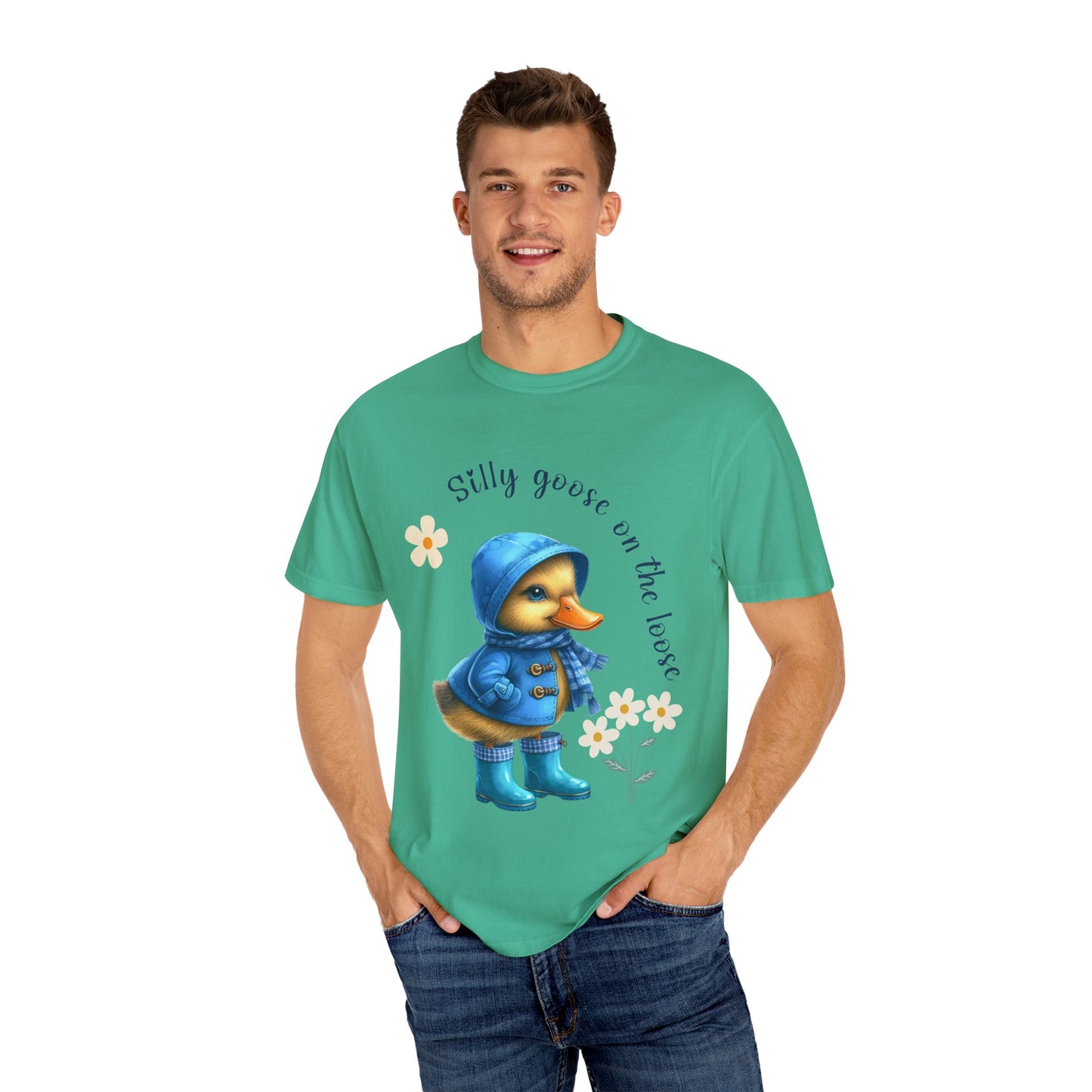 Silly Goose on the Loose Comfort Colors Unisex Garment-Dyed T-shirt