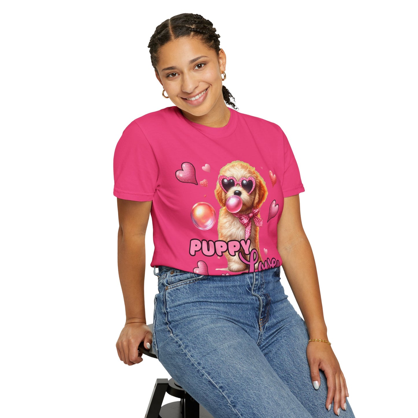 Puppy Love Graphic T-Shirt for Dog Lovers