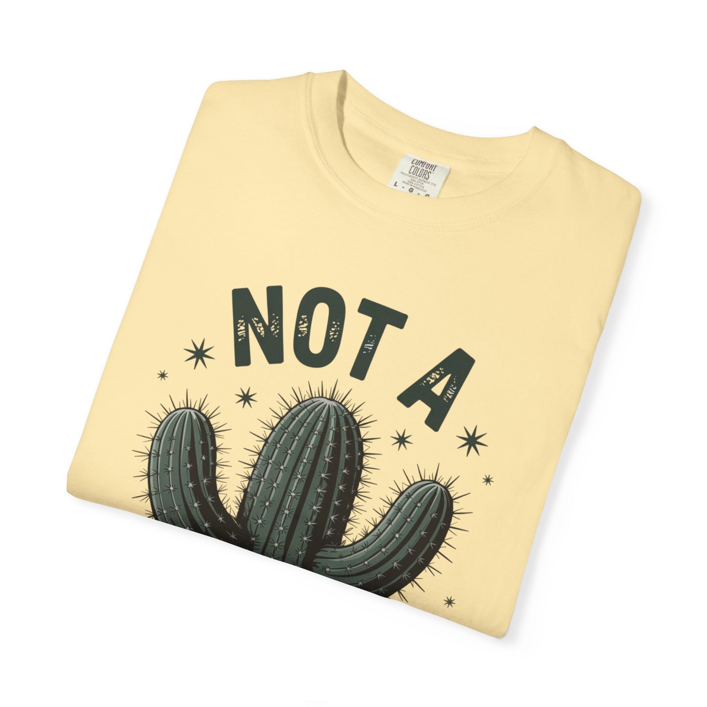 Not a Hugger Cactus Shirt – Funny Introvert Graphic Tee, Sarcastic Desert Plant Design, Anti-Social Gift Idea