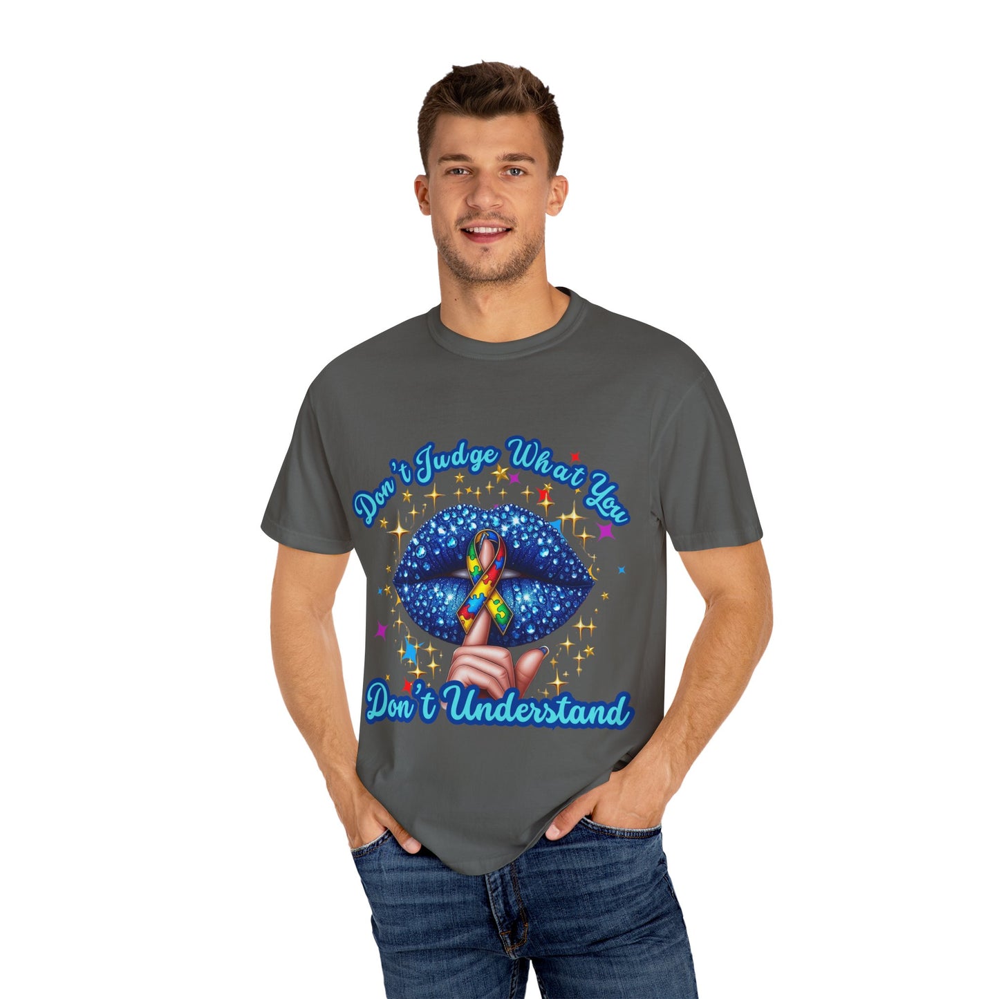 Don't Judge what you don't Understand Autism Awareness Comfort Colors T-shirt