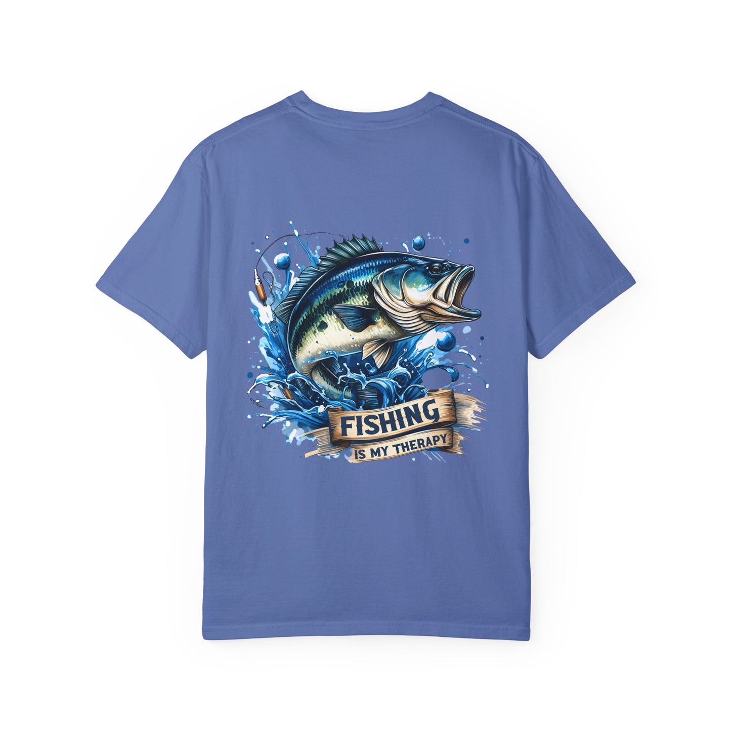 Fishing Therapy Unisex T-Shirt – Weekend Hooker Design