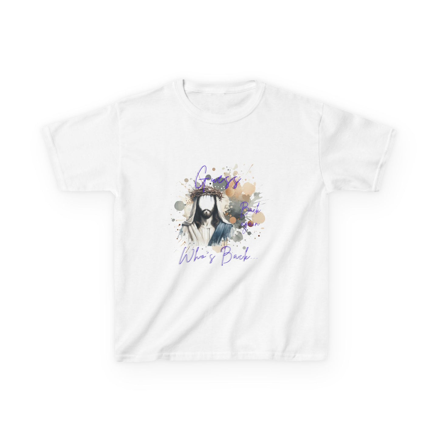 Kids Graphic Tee - "Guess Who's Back" Fun & Playful Design