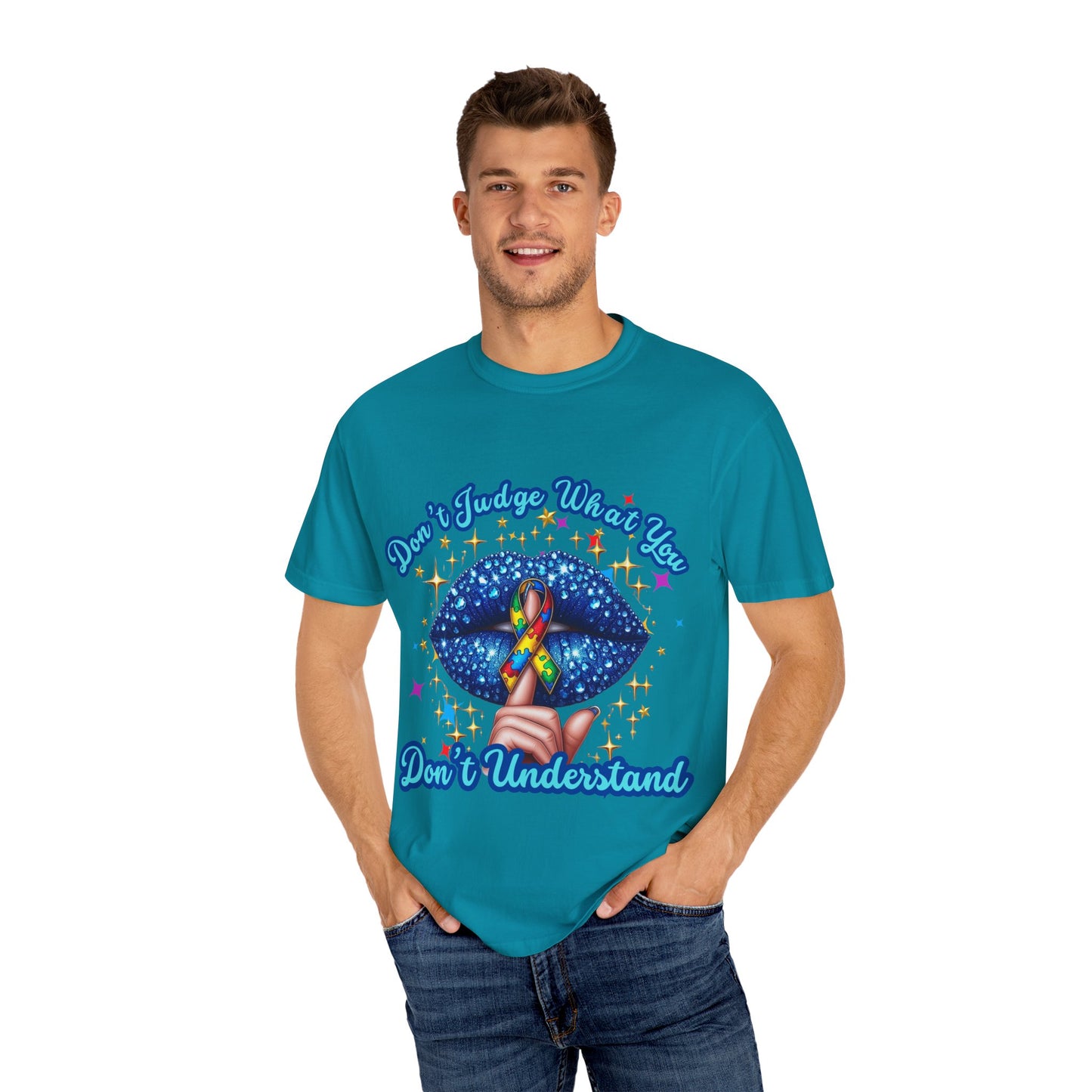Don't Judge what you don't Understand Autism Awareness Comfort Colors T-shirt