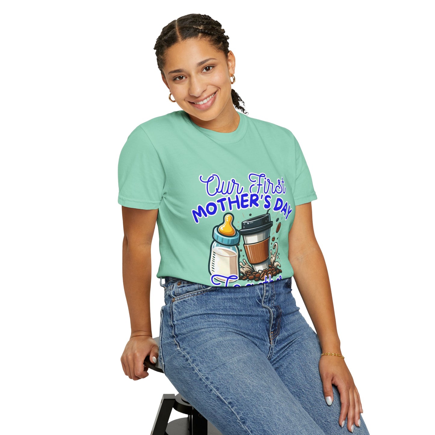 First Mother's Day Comfort Colors T-Shirt