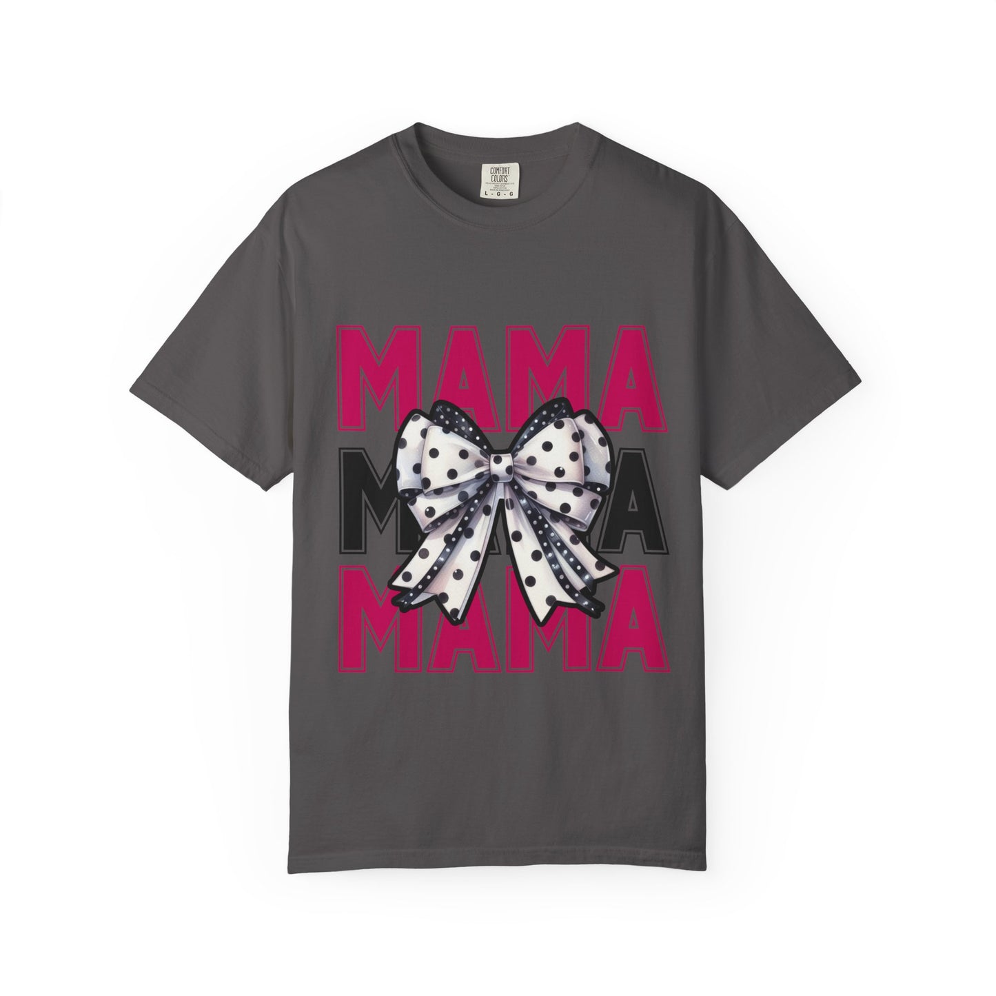 Mama Bow Comfort Colors Unisex T-Shirt - Gift for Moms | Stylish Garment-Dyed Tee