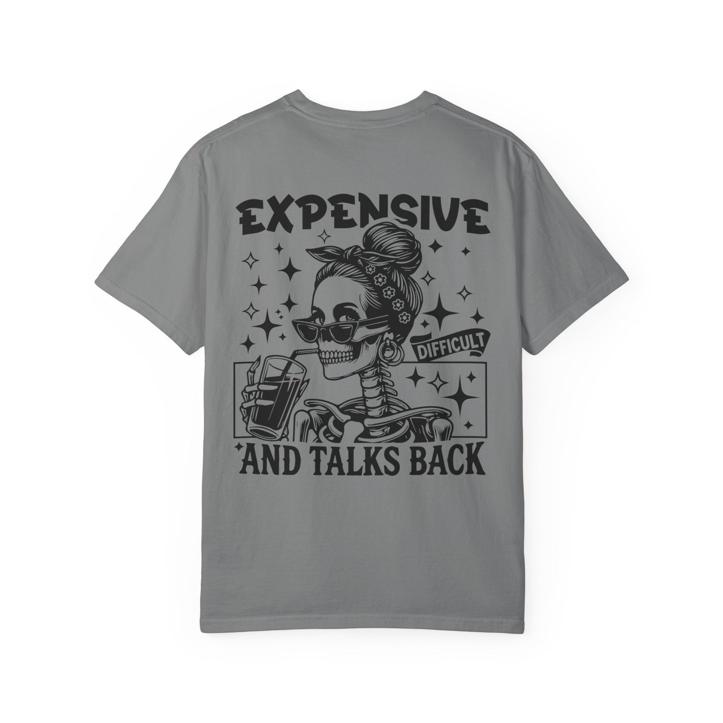Comfort Colors Unisex T-Shirt with 'Expensive Talks' Design