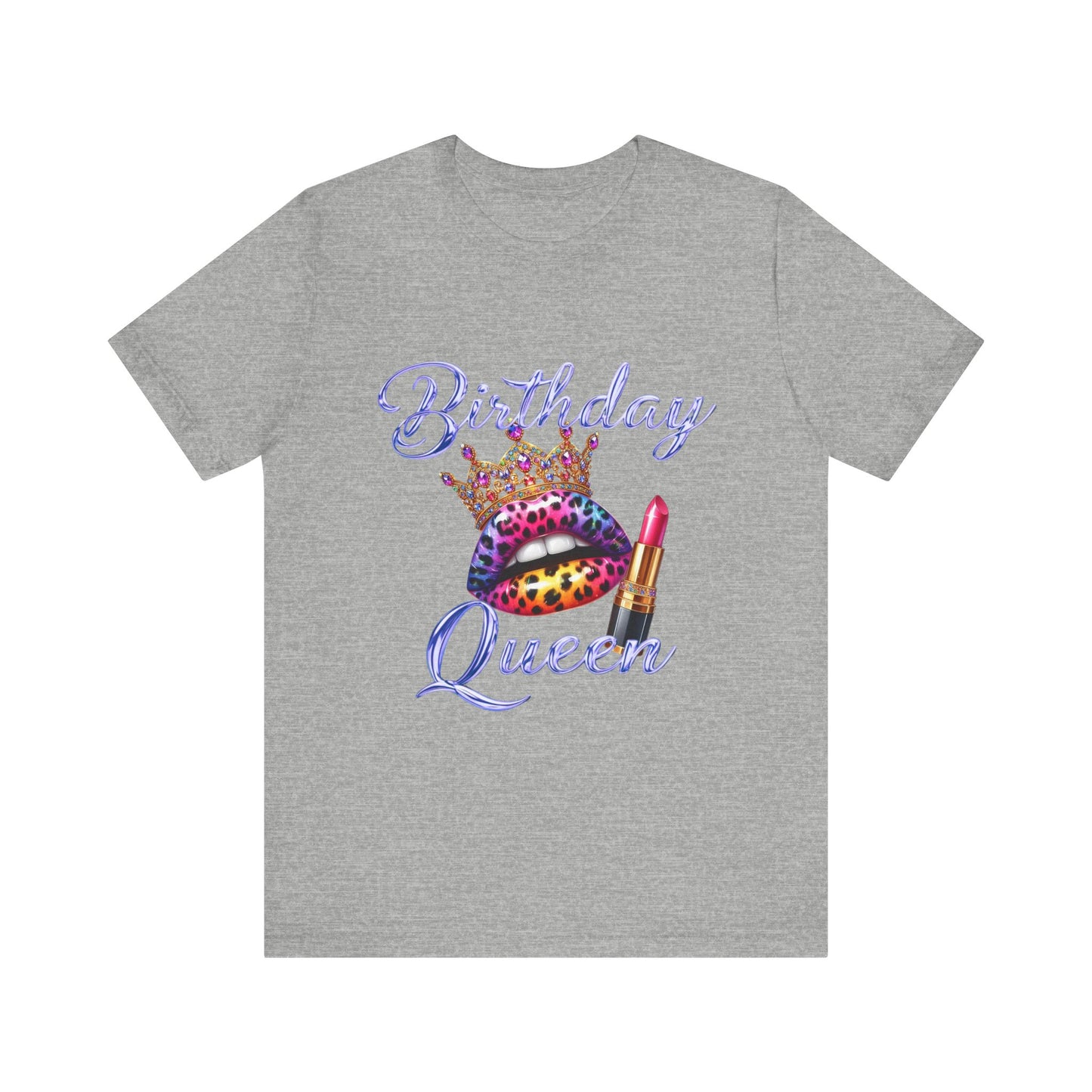 Birthday Queen Tee - Fun Unisex Jersey T-Shirt for Celebrations
