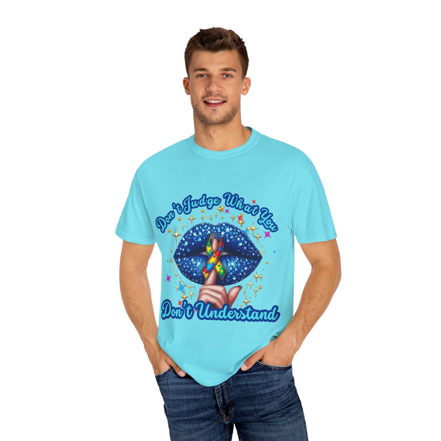 Don't Judge what you don't Understand Autism Awareness Comfort Colors T-shirt