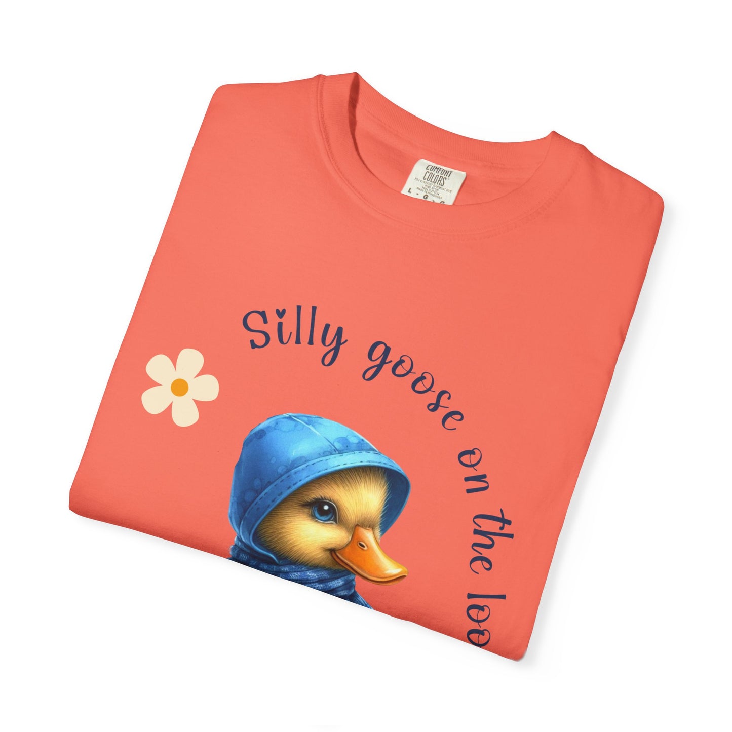 Silly Goose on the Loose Comfort Colors Unisex Garment-Dyed T-shirt