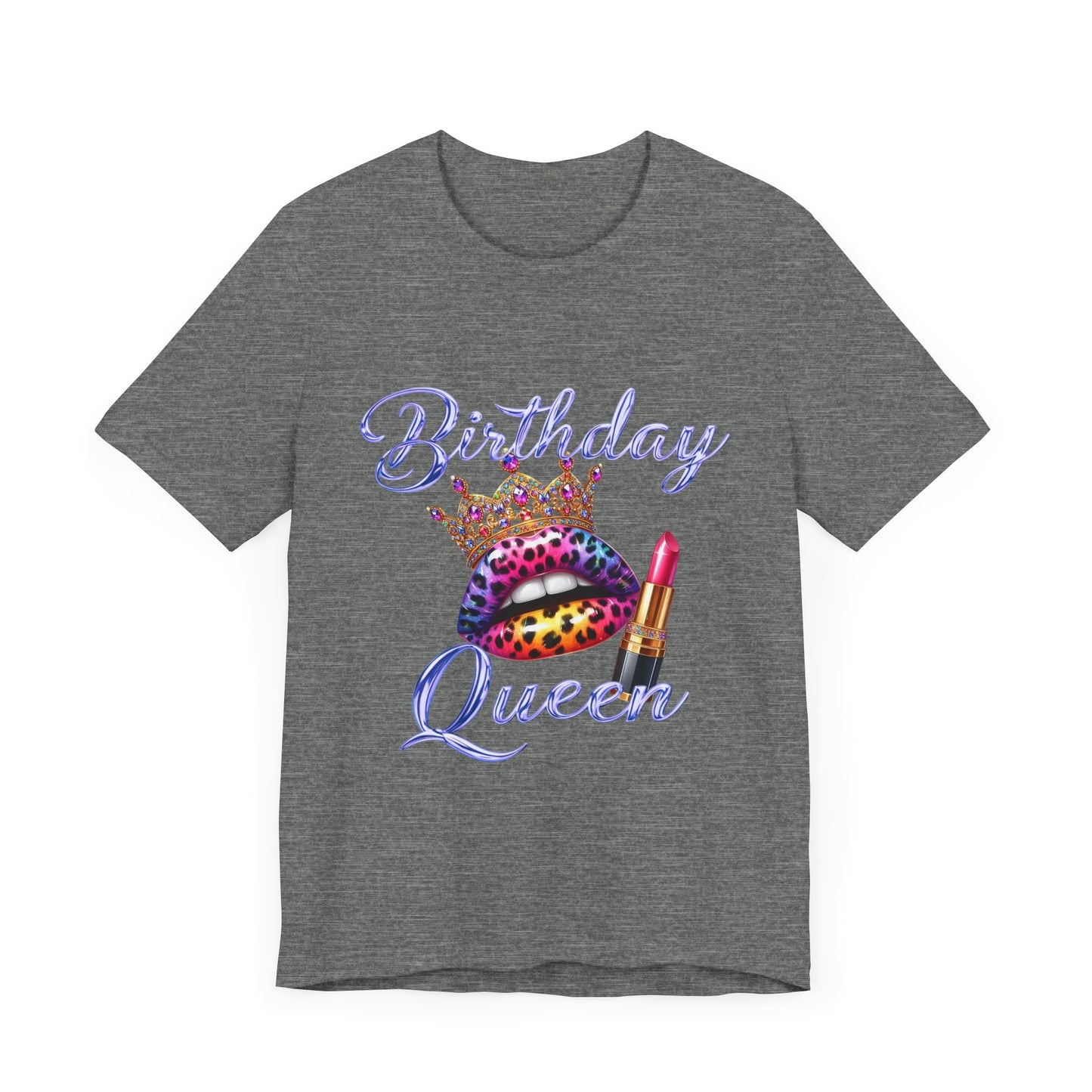 Birthday Queen Tee - Fun Unisex Jersey T-Shirt for Celebrations