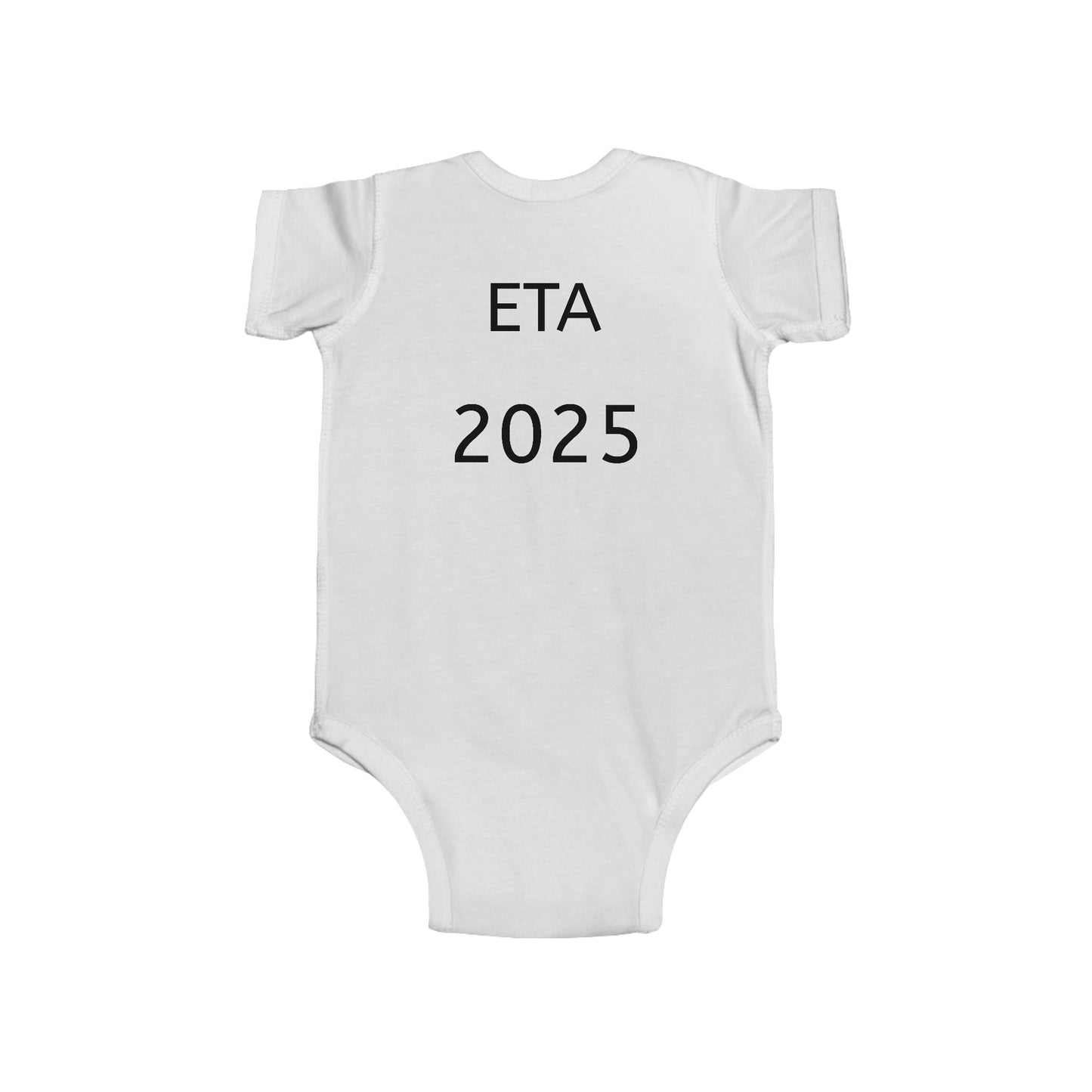 Future Baby Announcement Bodysuit - "The Best Is Yet to Come" & ETA 2025