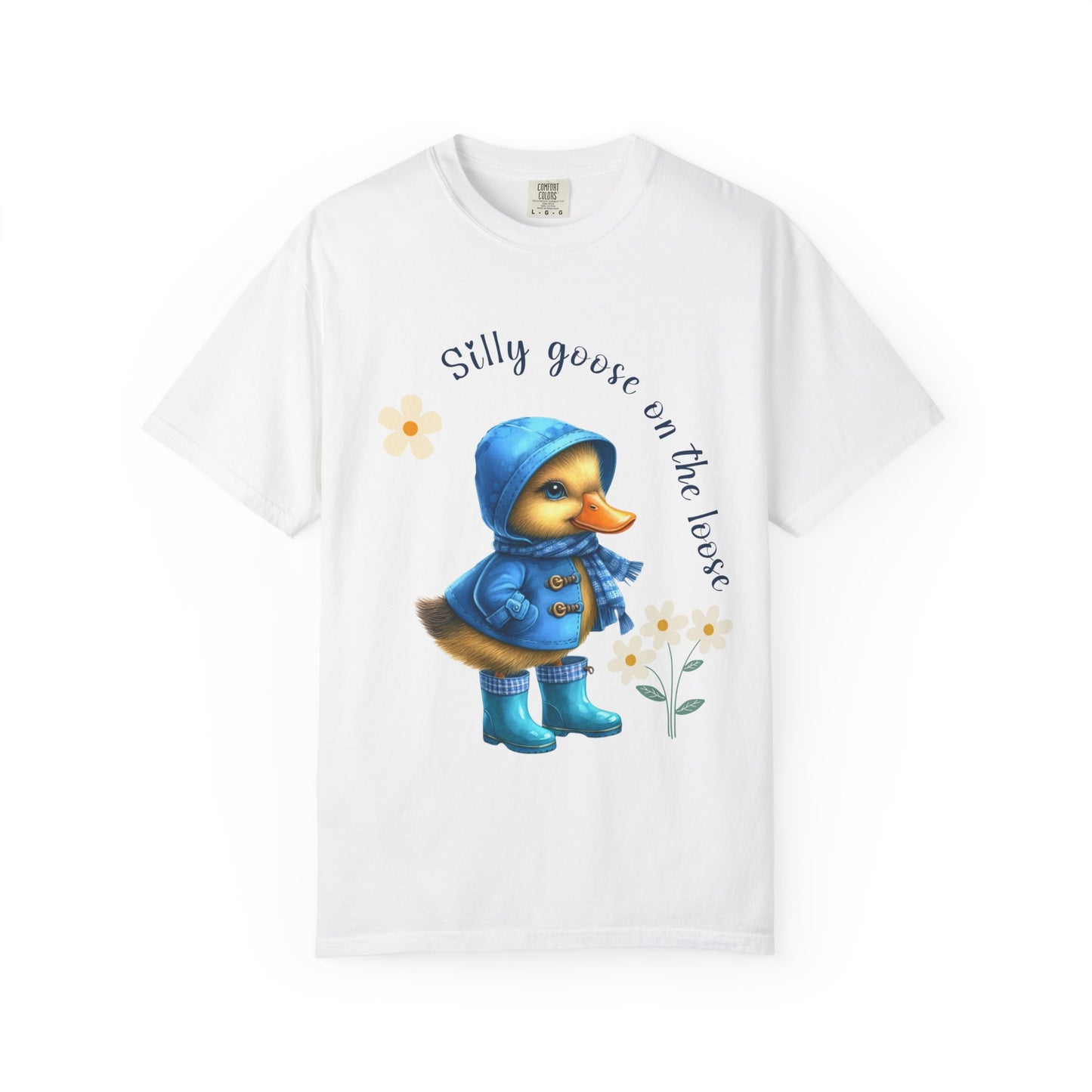 Silly Goose on the Loose Comfort Colors Unisex Garment-Dyed T-shirt