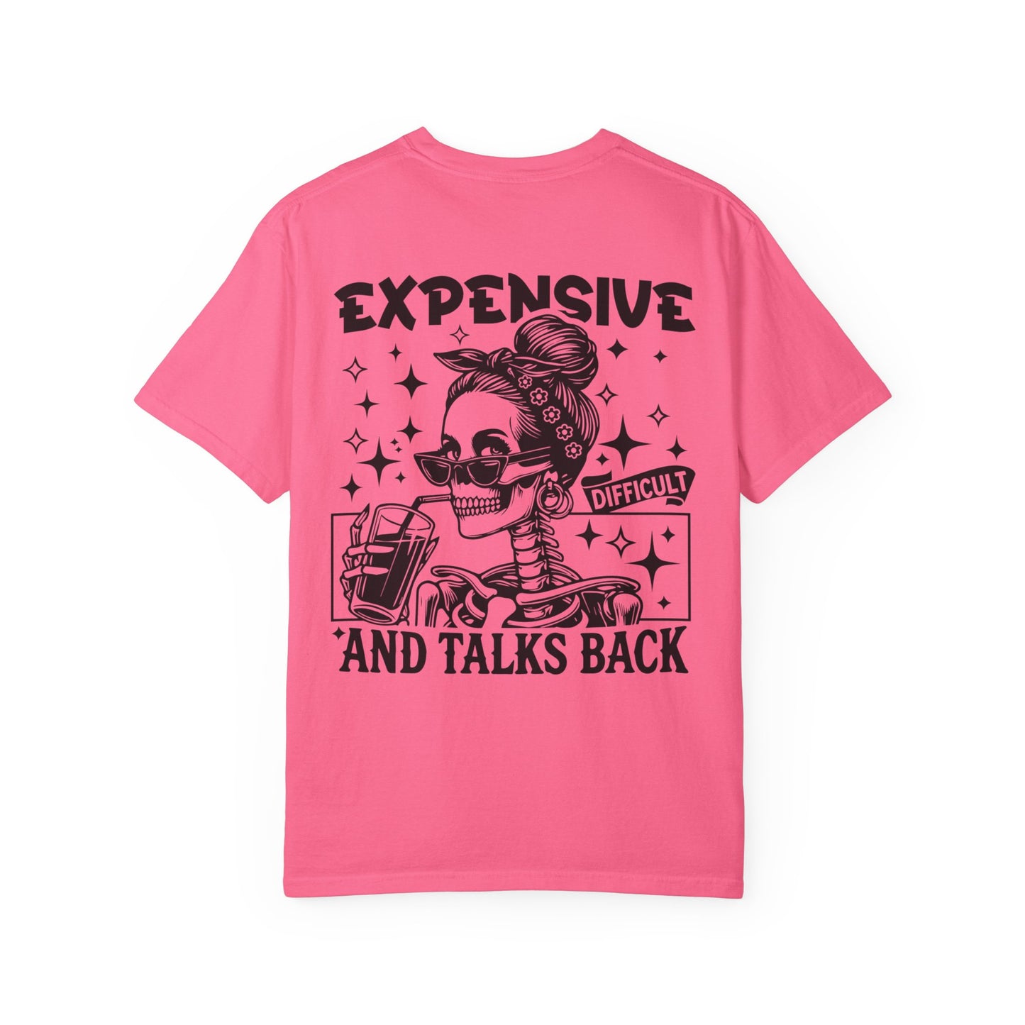 Comfort Colors Unisex T-Shirt with 'Expensive Talks' Design