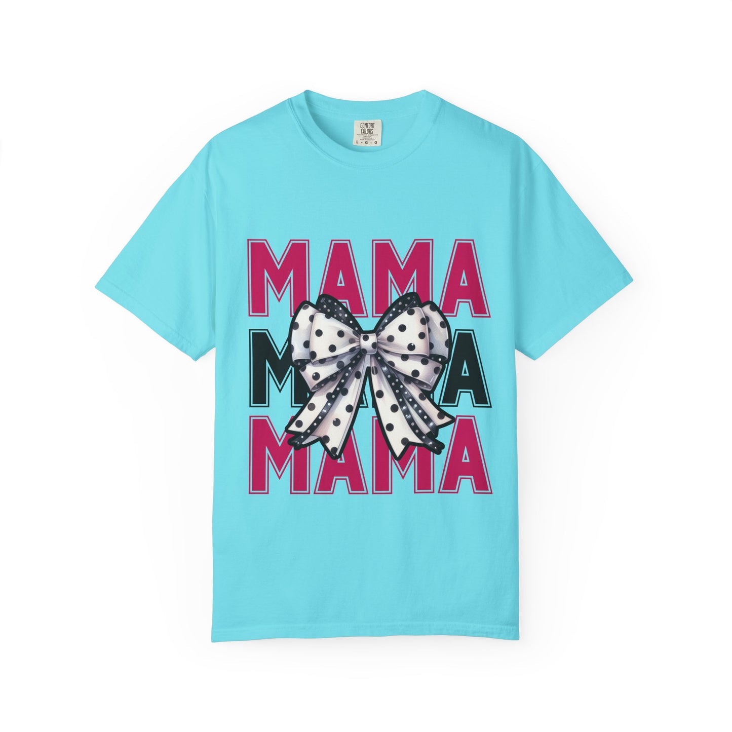 Mama Bow Comfort Colors Unisex T-Shirt - Gift for Moms | Stylish Garment-Dyed Tee