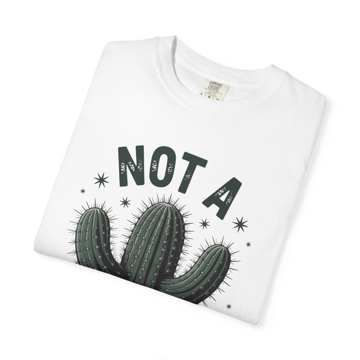 Not a Hugger Cactus Shirt – Funny Introvert Graphic Tee, Sarcastic Desert Plant Design, Anti-Social Gift Idea