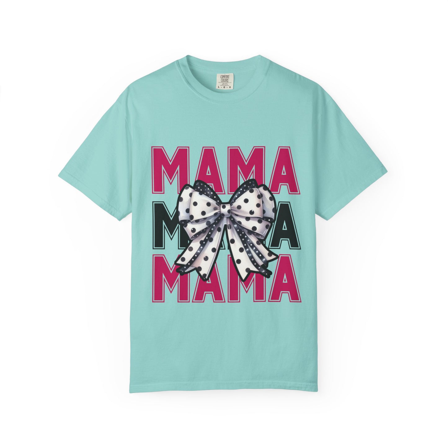 Mama Bow Comfort Colors Unisex T-Shirt - Gift for Moms | Stylish Garment-Dyed Tee