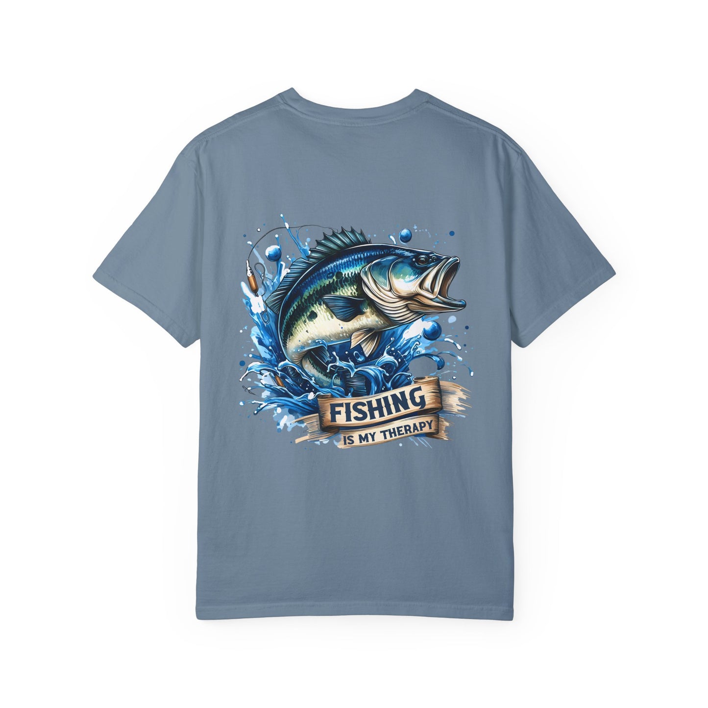 Fishing Therapy Unisex T-Shirt – Weekend Hooker Design
