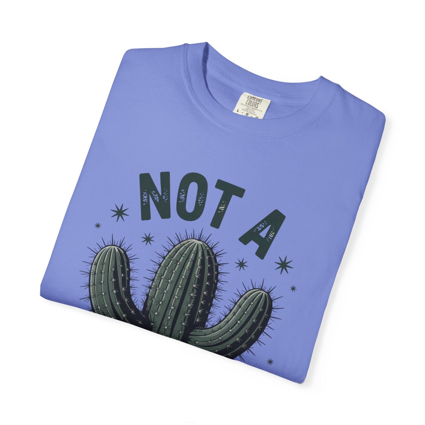Not a Hugger Cactus Shirt – Funny Introvert Graphic Tee, Sarcastic Desert Plant Design, Anti-Social Gift Idea