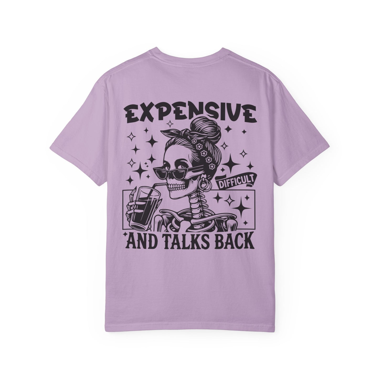 Comfort Colors Unisex T-Shirt with 'Expensive Talks' Design