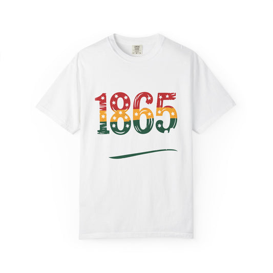 Juneteenth 1865 Shirt – Red Yellow Green Afro Pride Celebration Tee