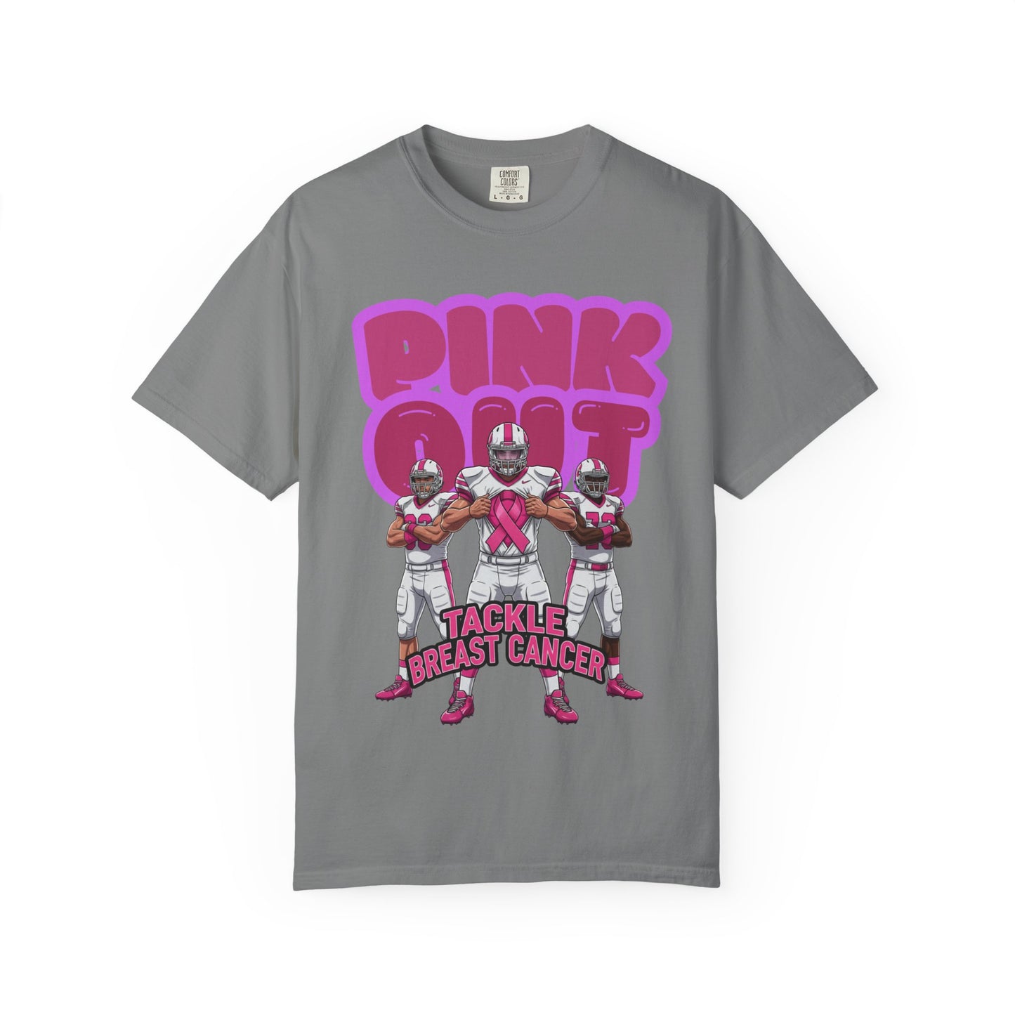 Pink Out T-Shirt, Breast Cancer Awareness, Comfort Colors