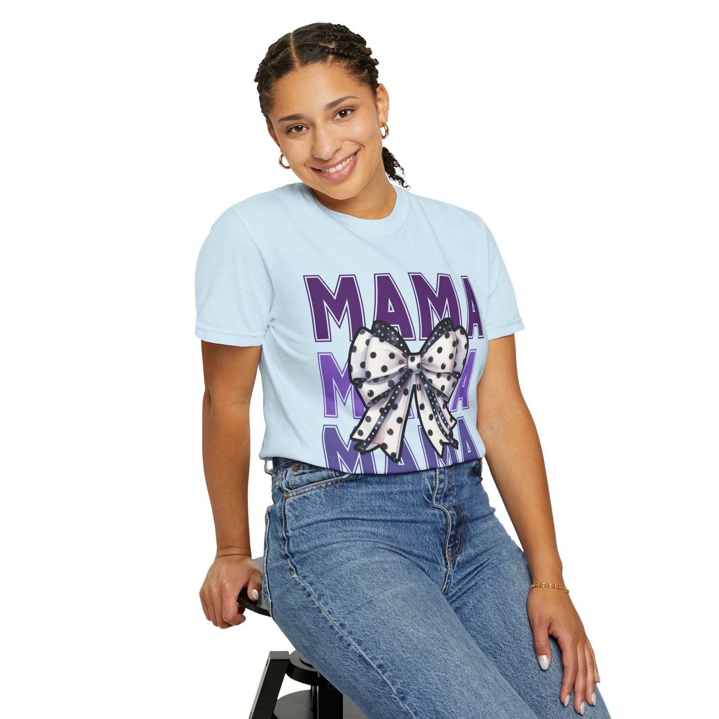 Mama Bow Comfort Colors Unisex T-shirt