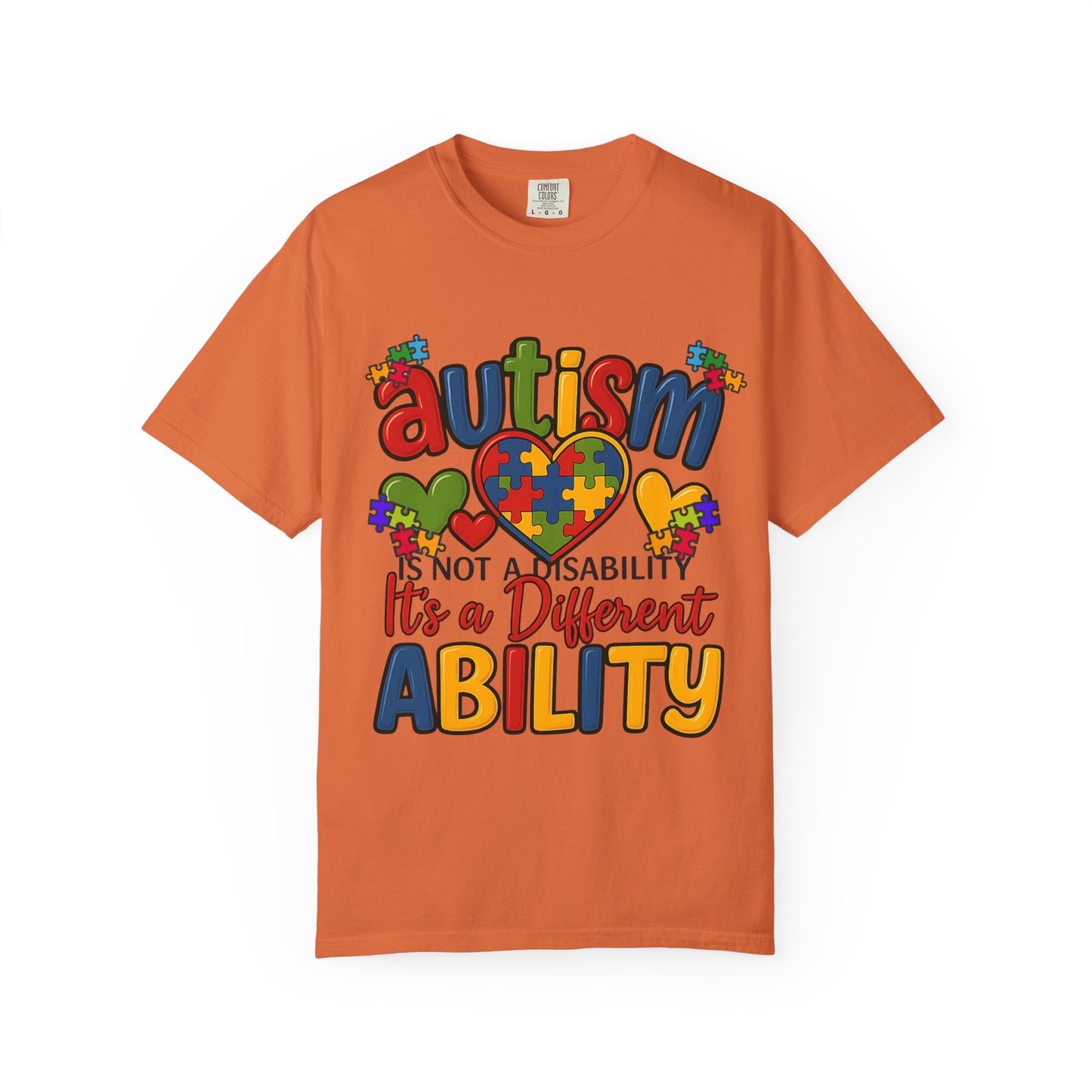 Autism Awareness Comfort Colors T-shirt
