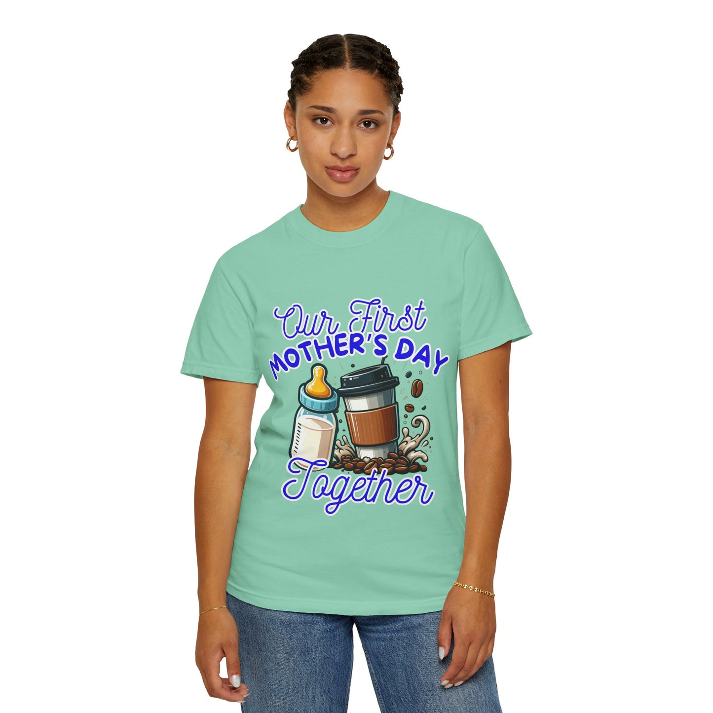 First Mother's Day Comfort Colors T-Shirt