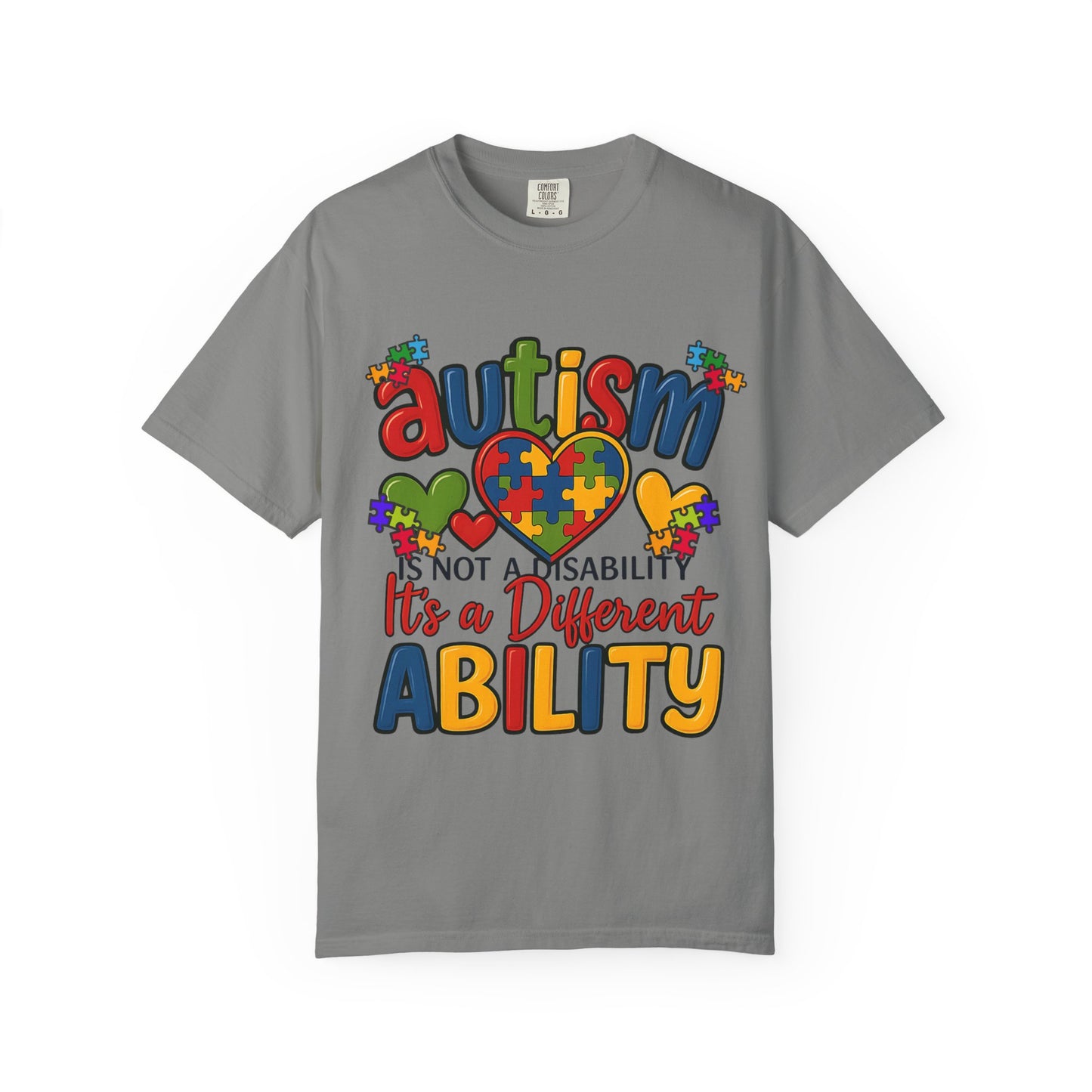 Autism Awareness Comfort Colors T-shirt