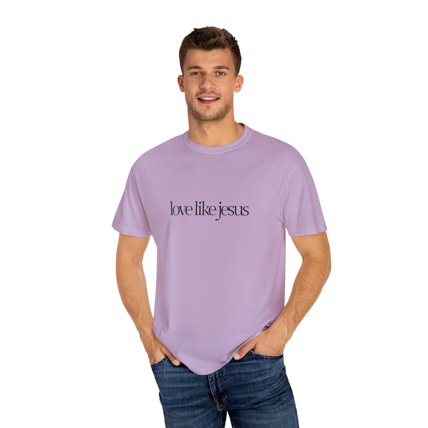 Love like Jesus Comfort colors T-shirt - 'Love Like Jesus' Inspirational Tee