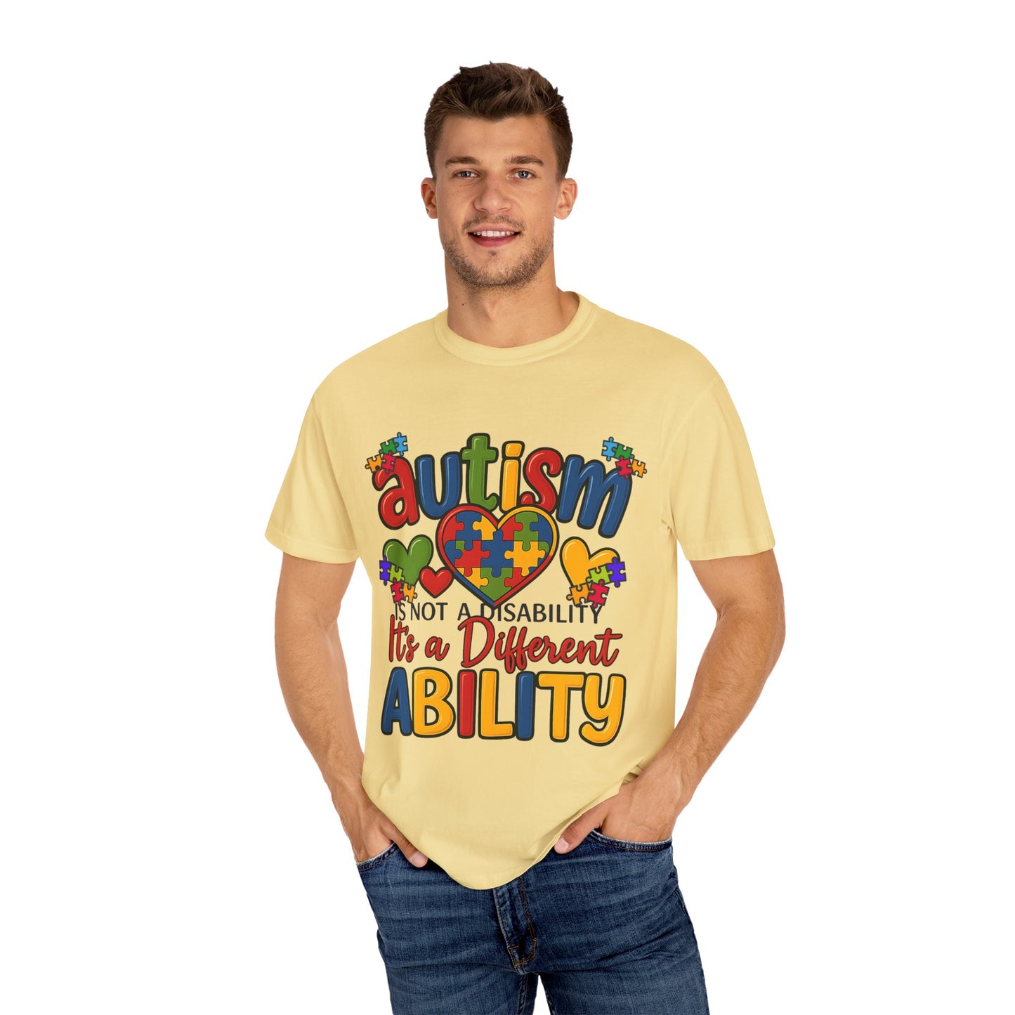 Autism Awareness Comfort Colors T-shirt
