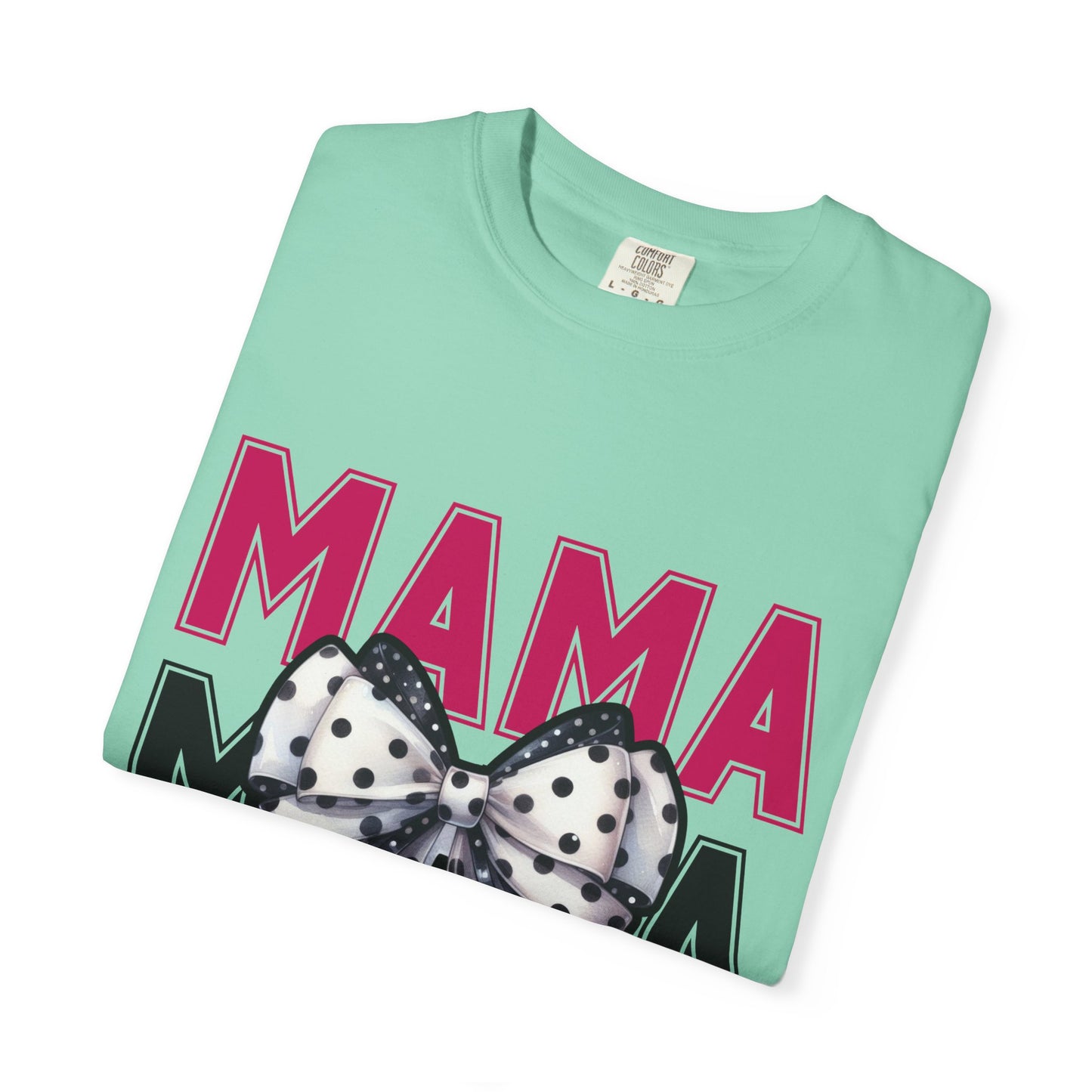 Mama Bow Comfort Colors Unisex T-Shirt - Gift for Moms | Stylish Garment-Dyed Tee